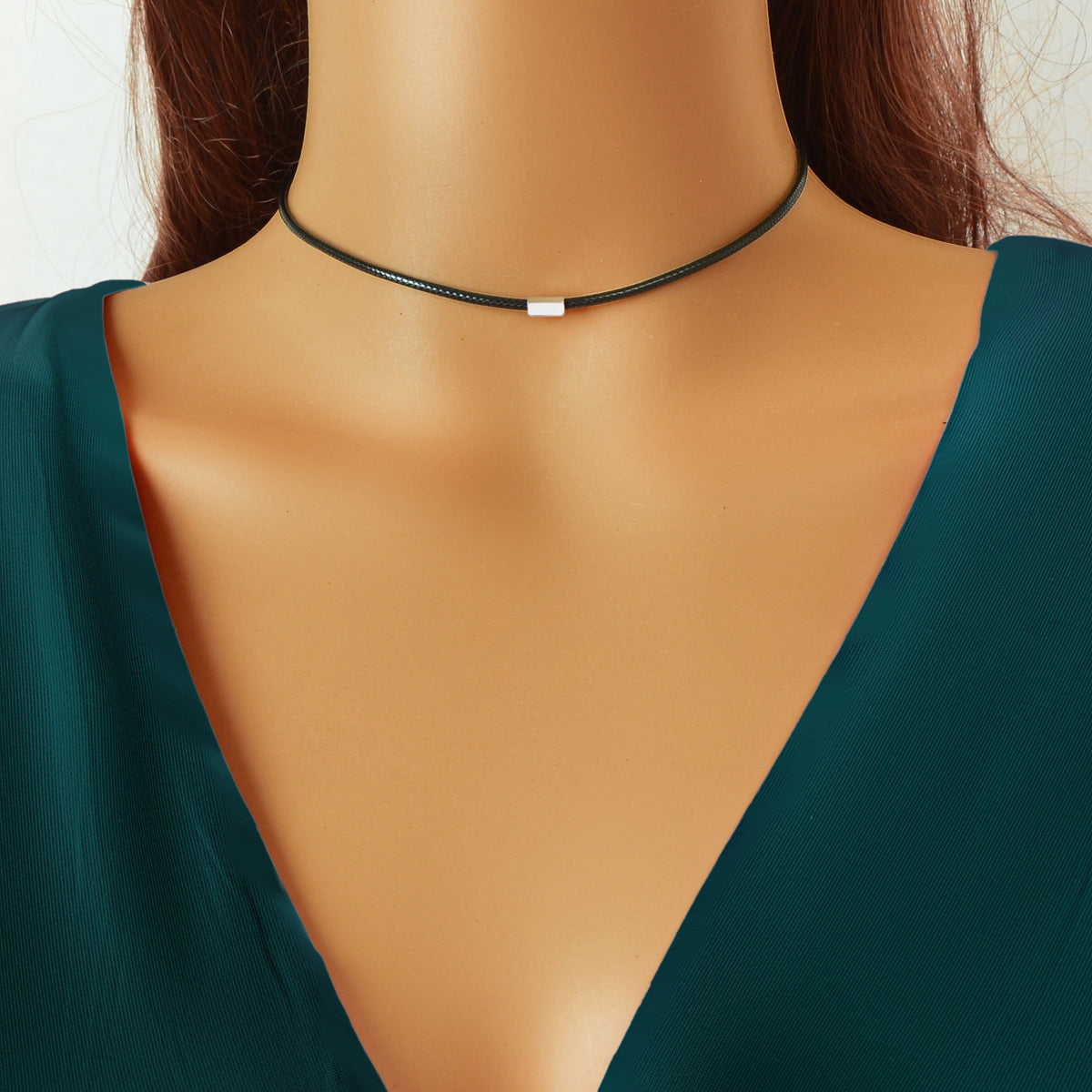 Collana con dettaglio geometrico