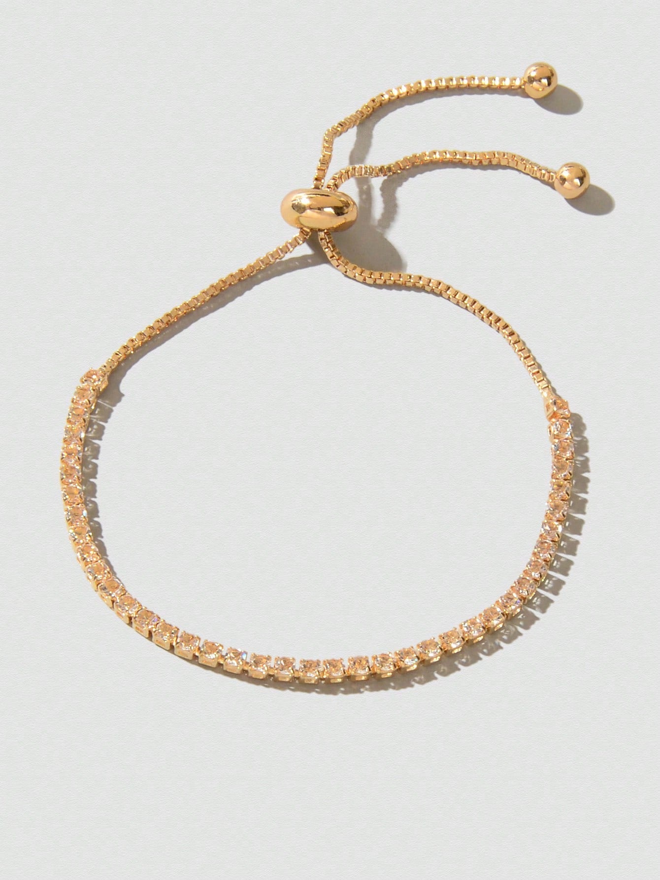 Bracciale con chiusura scorrevole