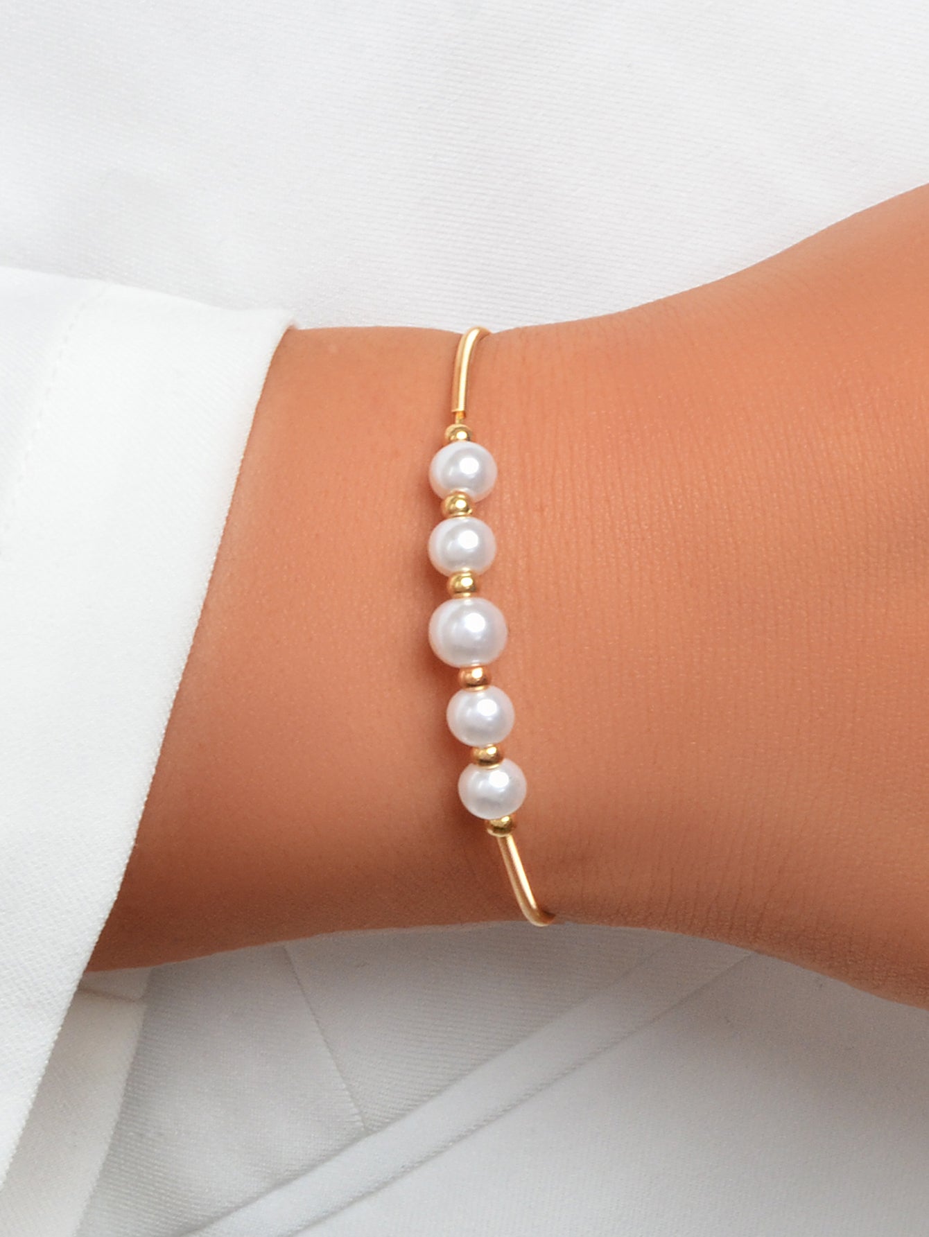 Bracciale con perle