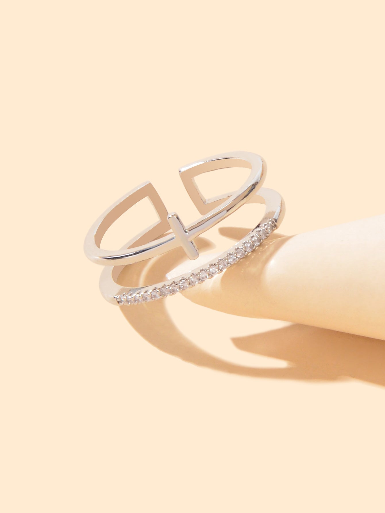 Anello con croce