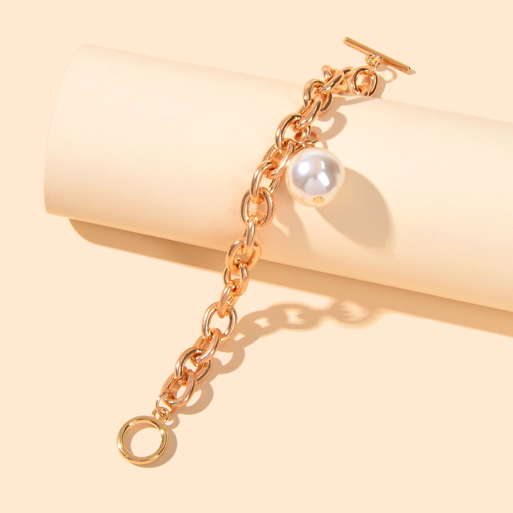 Bracciale a maglie grosse