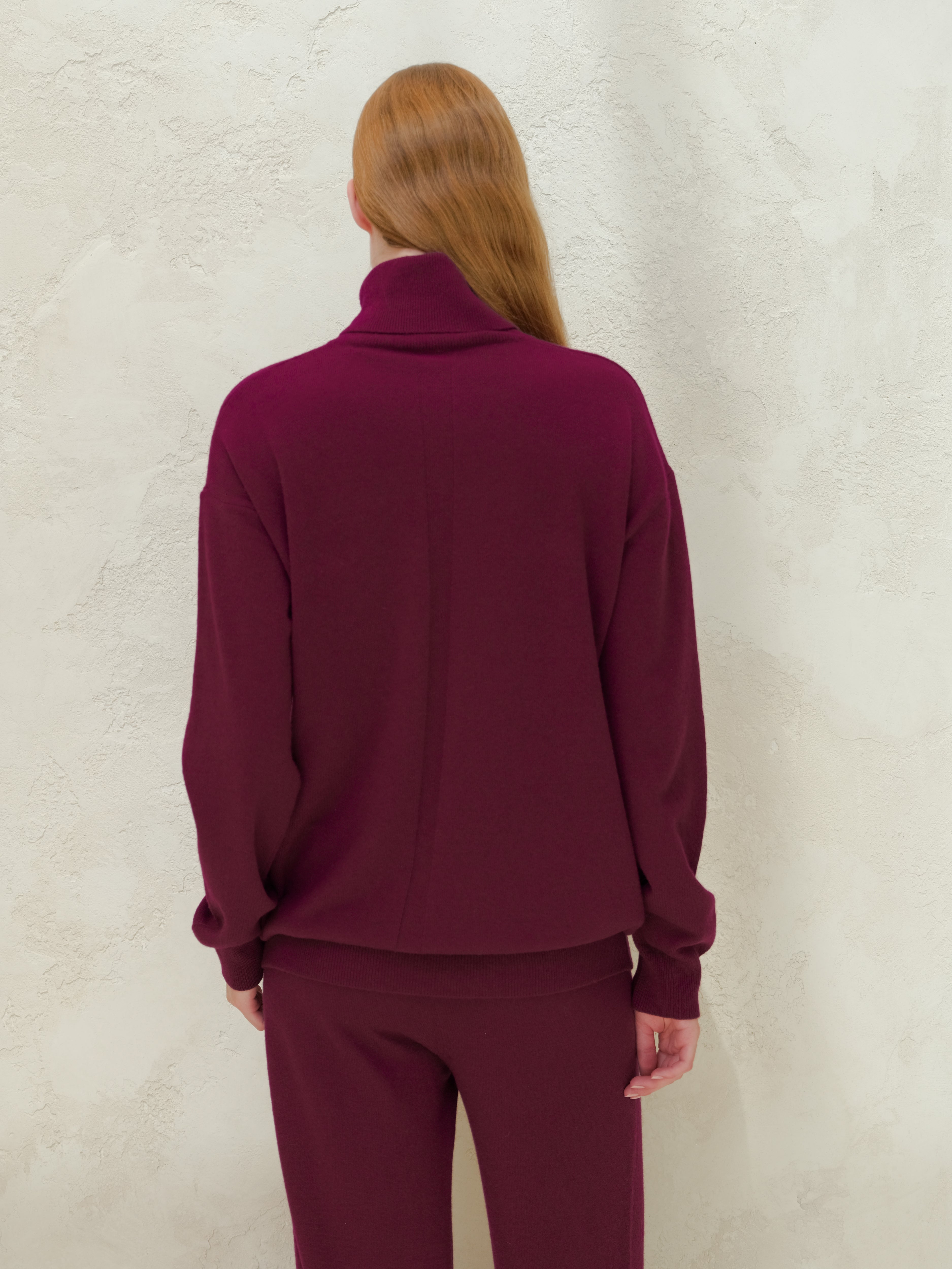 Dolcevita classico in misto cashmere