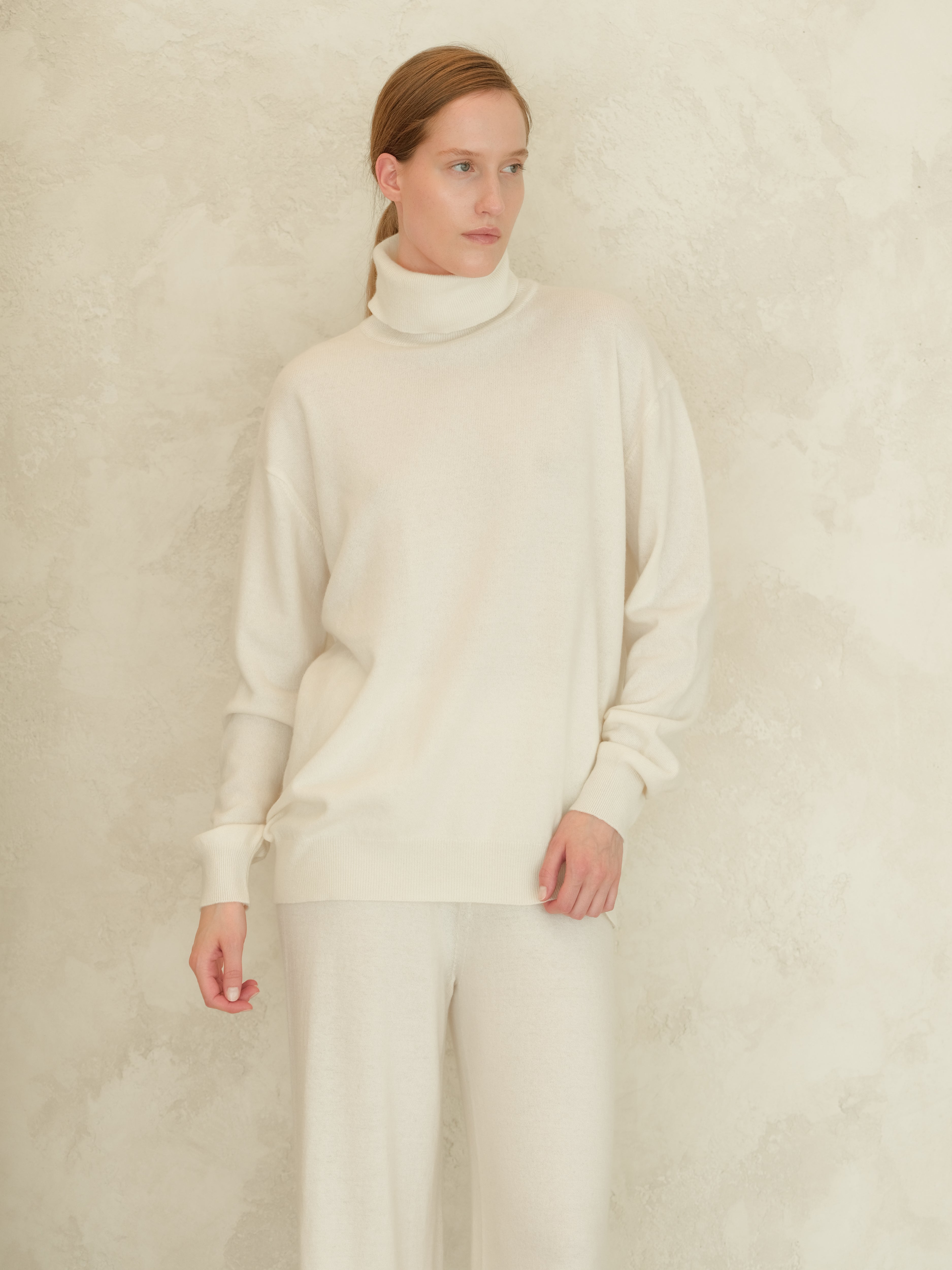 Dolcevita classico in misto cashmere