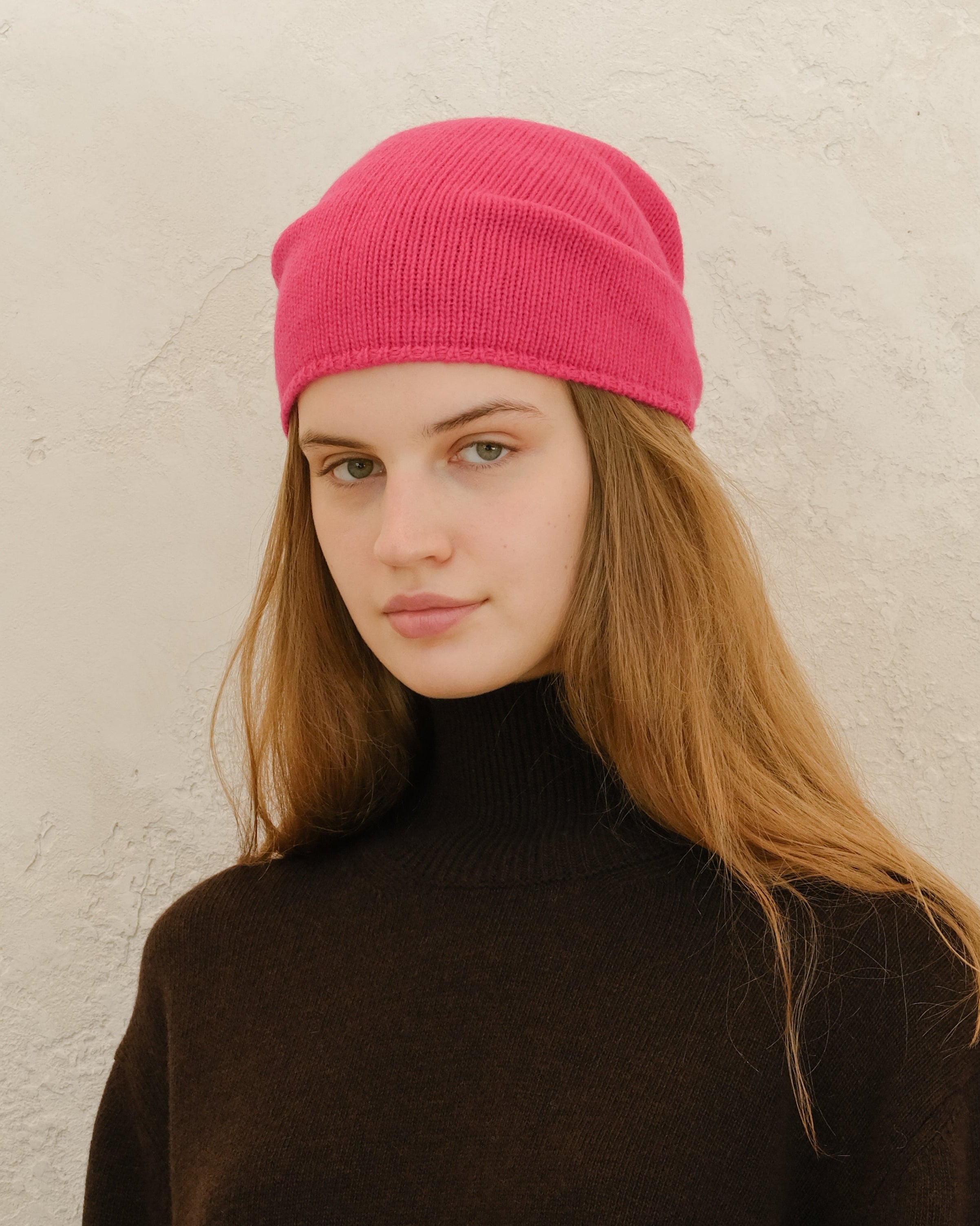 Berretto in misto cashmere (3D-Knit)