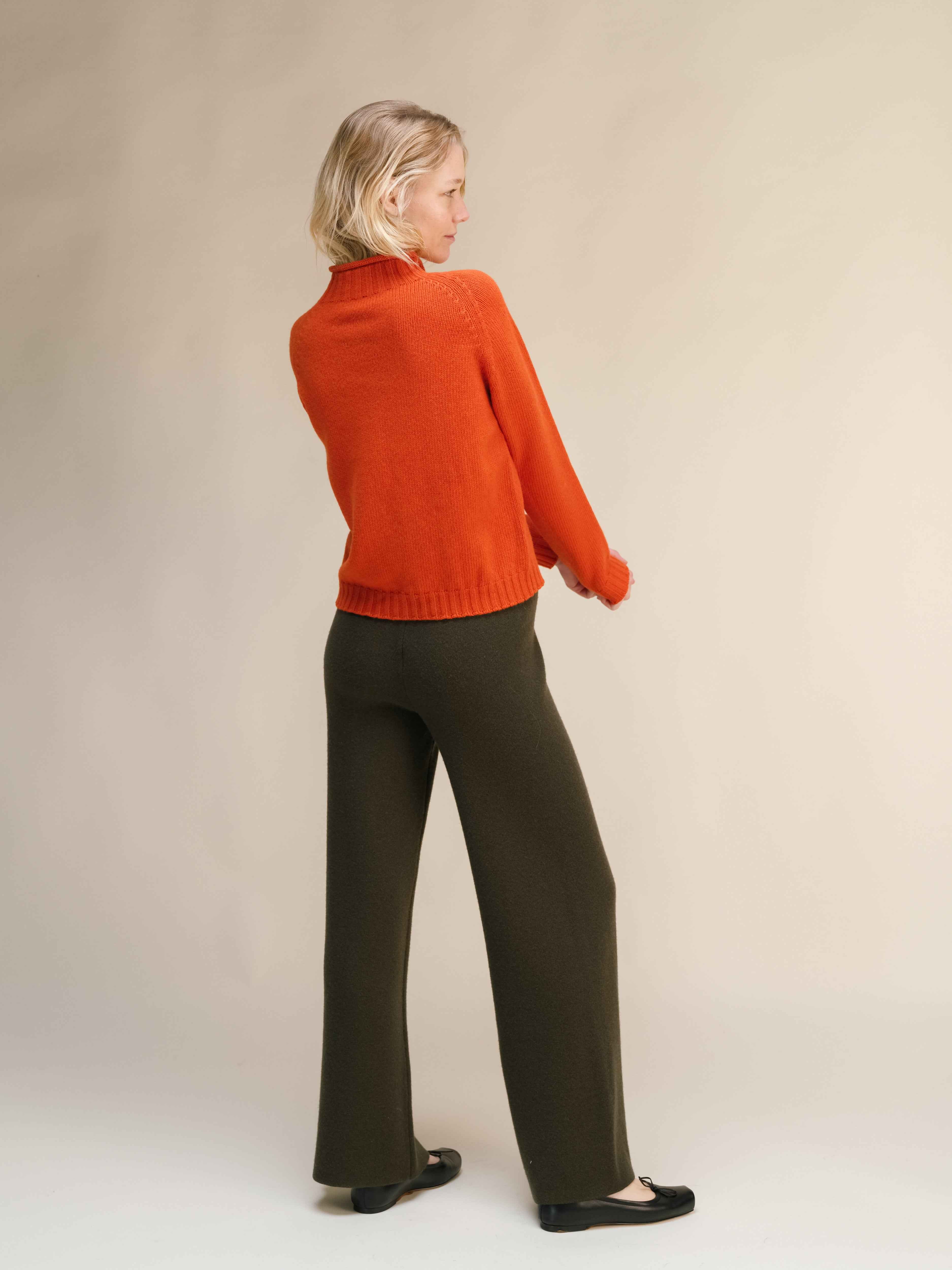 Cashmere Mix Cable "Ricciolo" Sweater (3D-Knit)