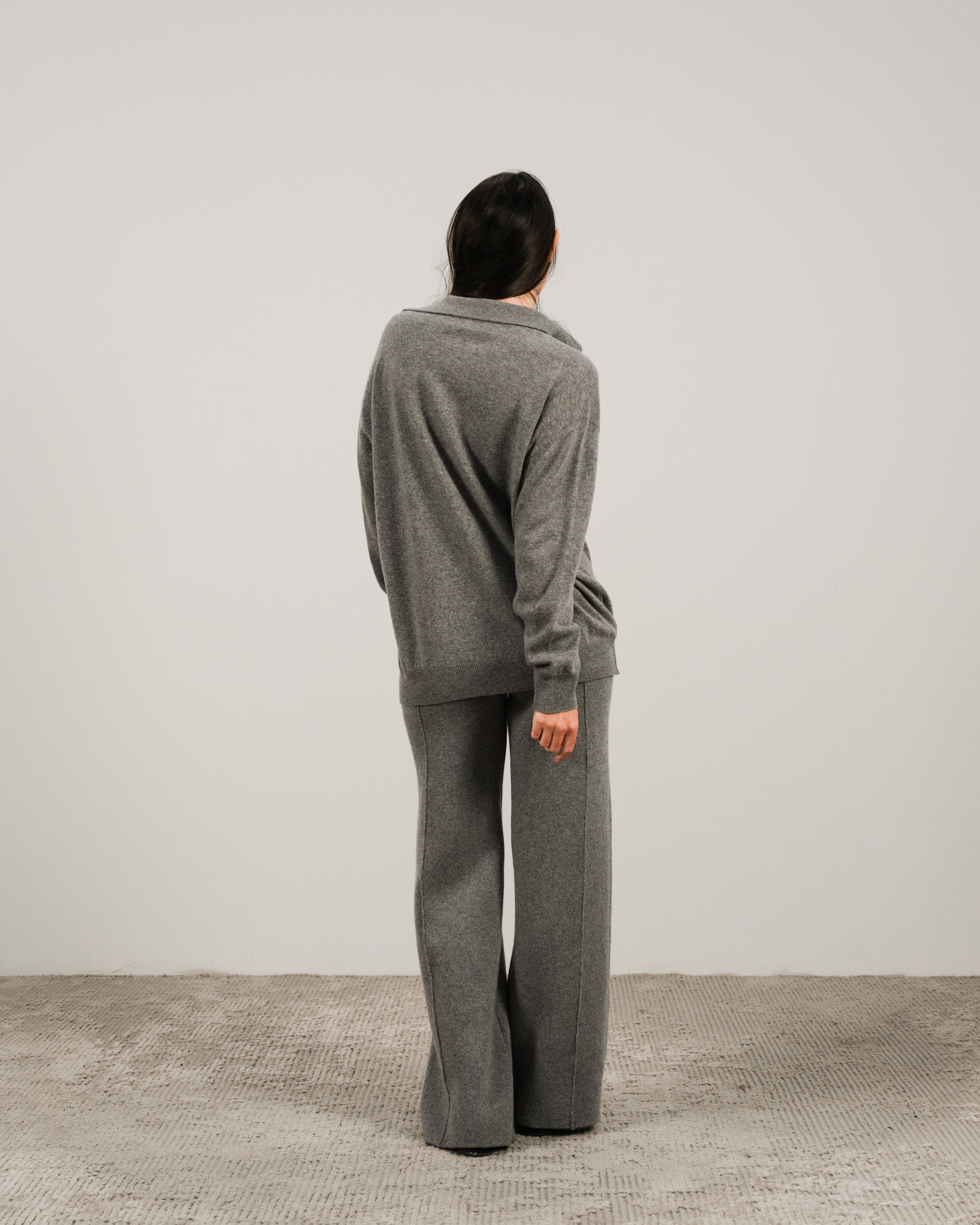 Polo in misto cashmere
