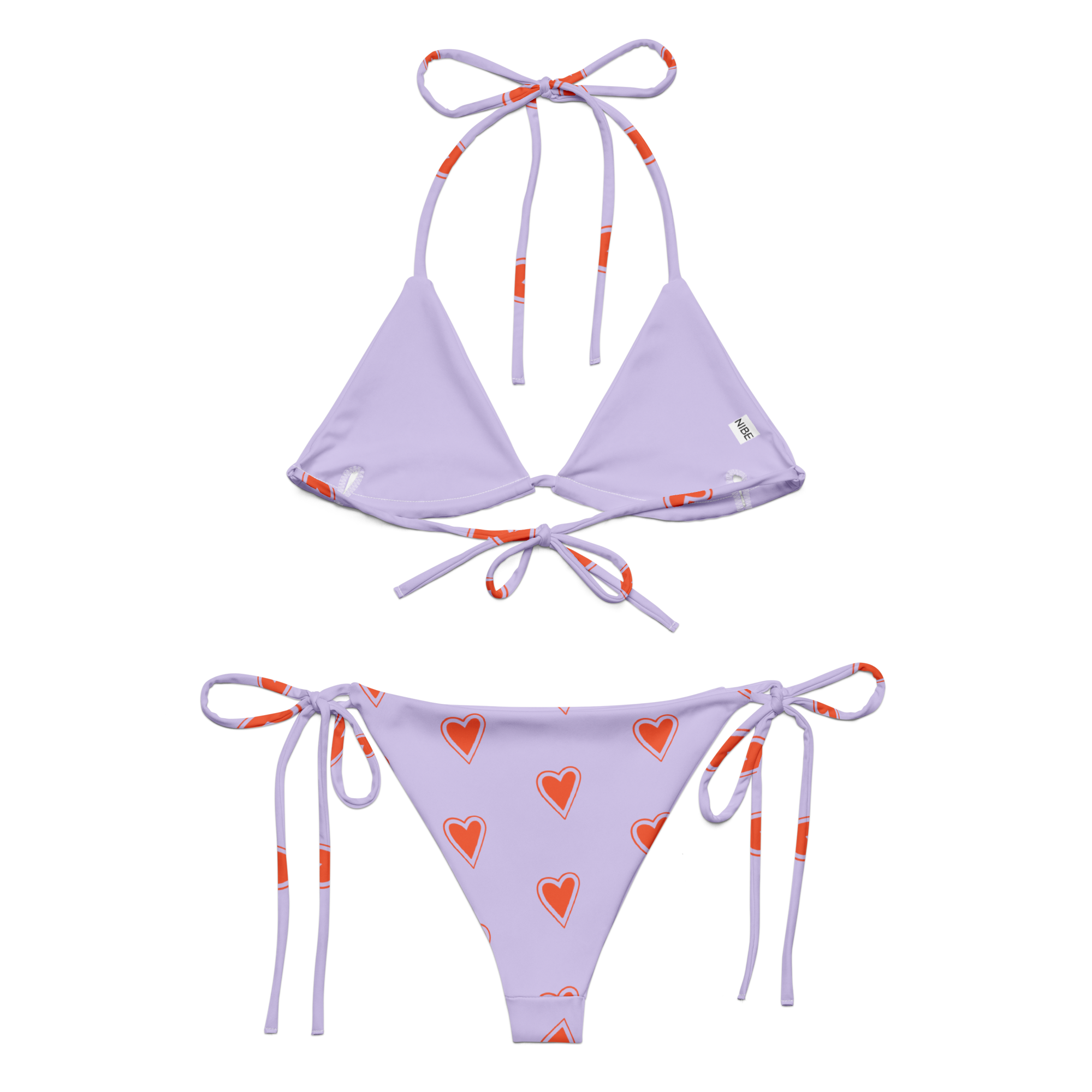 Bikini con laccetti - Nibe Clothing