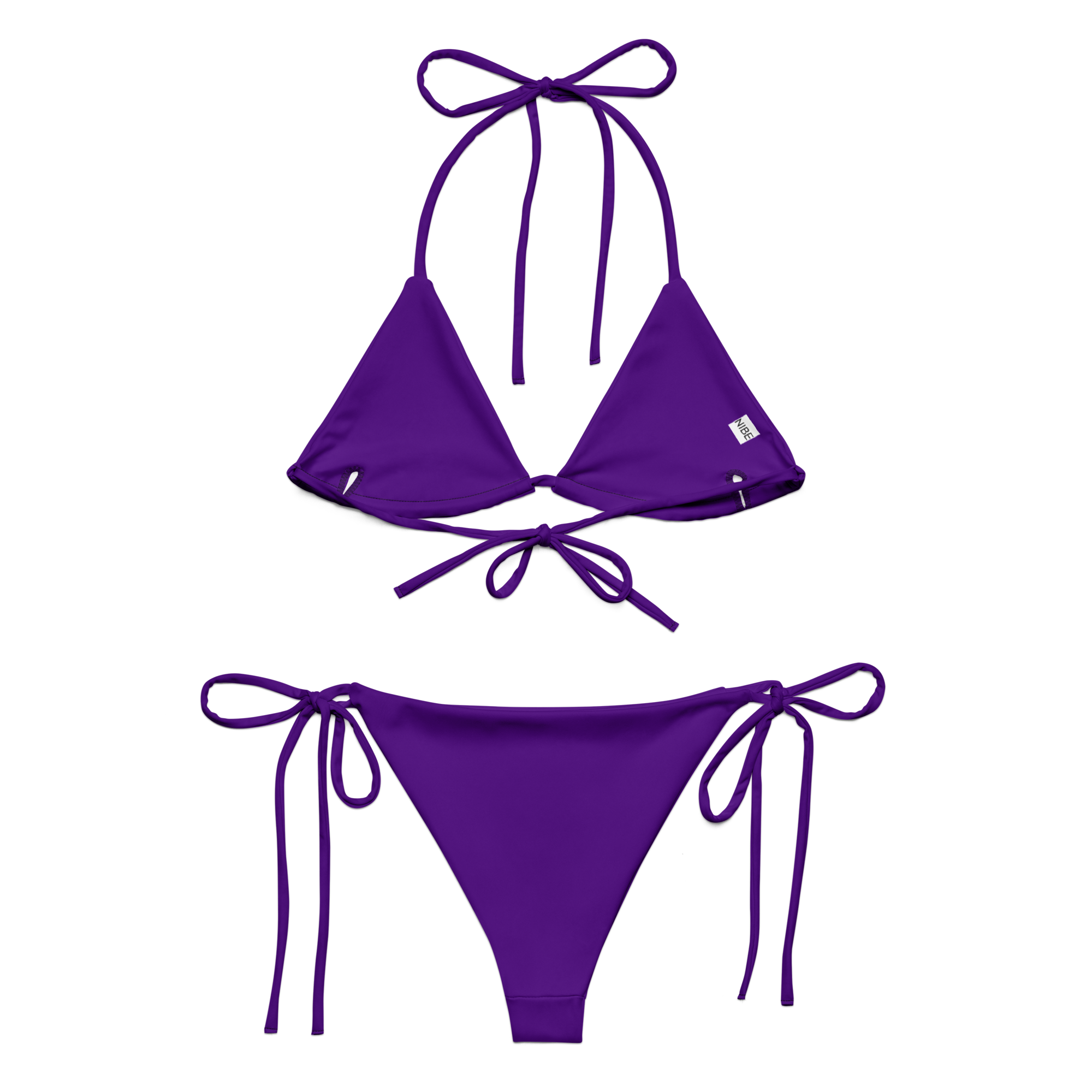 Bikini con laccetti - Nibe Clothing