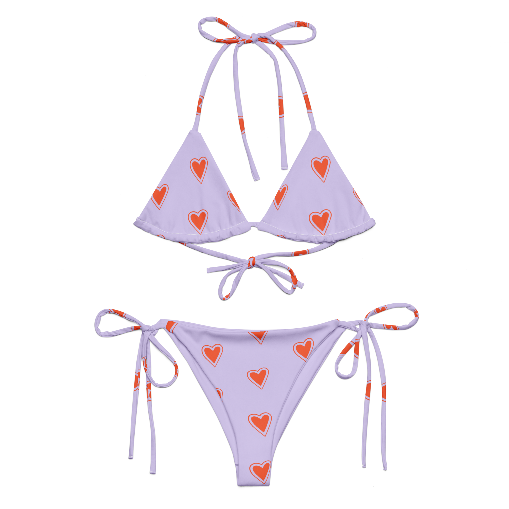 Bikini con laccetti - Nibe Clothing
