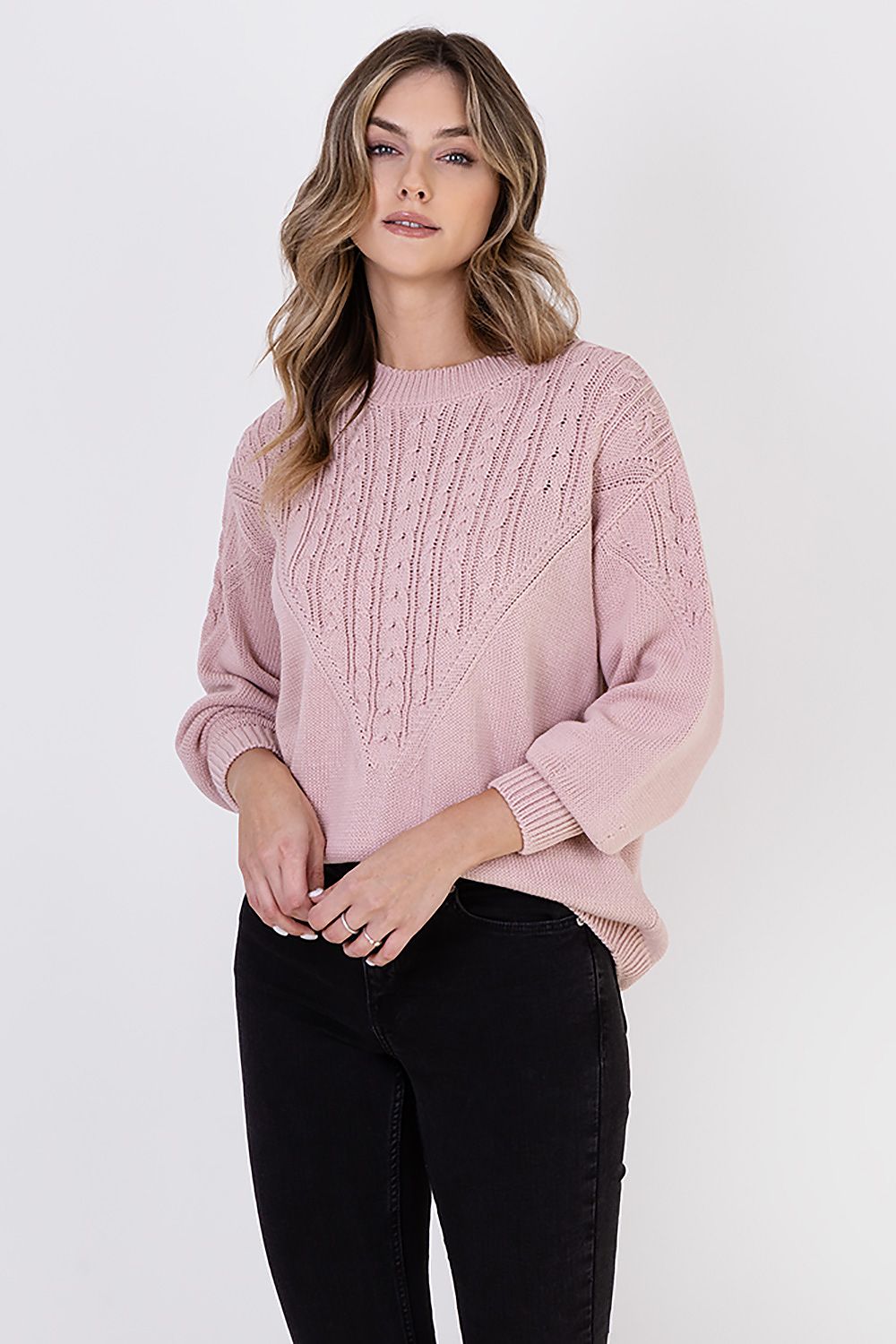 Maglione intrecciato - Nibe Clothing