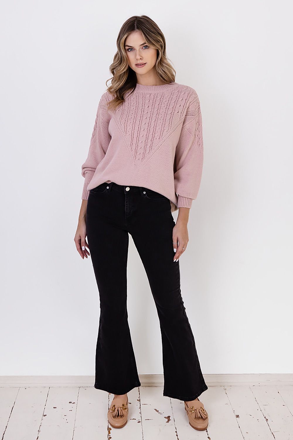 Maglione intrecciato - Nibe Clothing