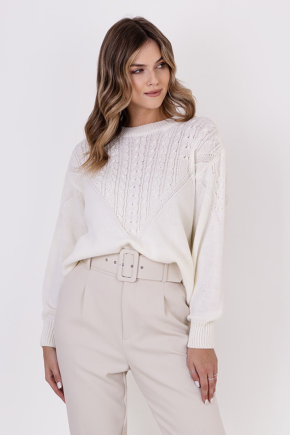 Maglione intrecciato - Nibe Clothing