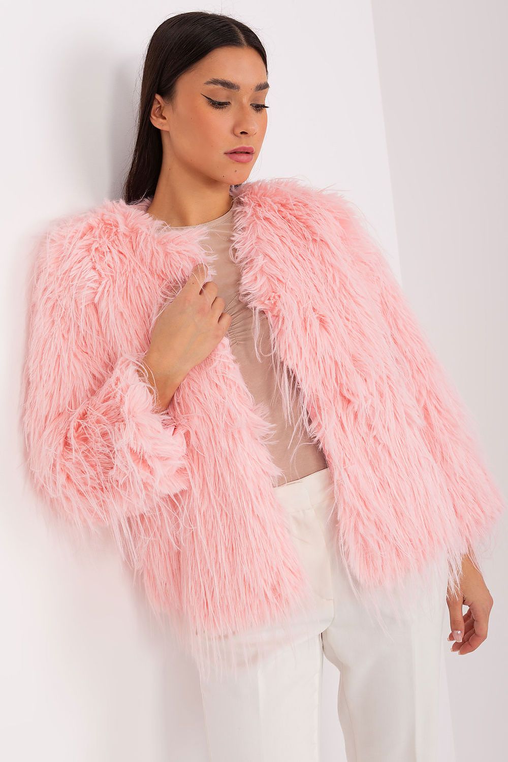 Giacca con pelliccia sintetica - Nibe Clothing