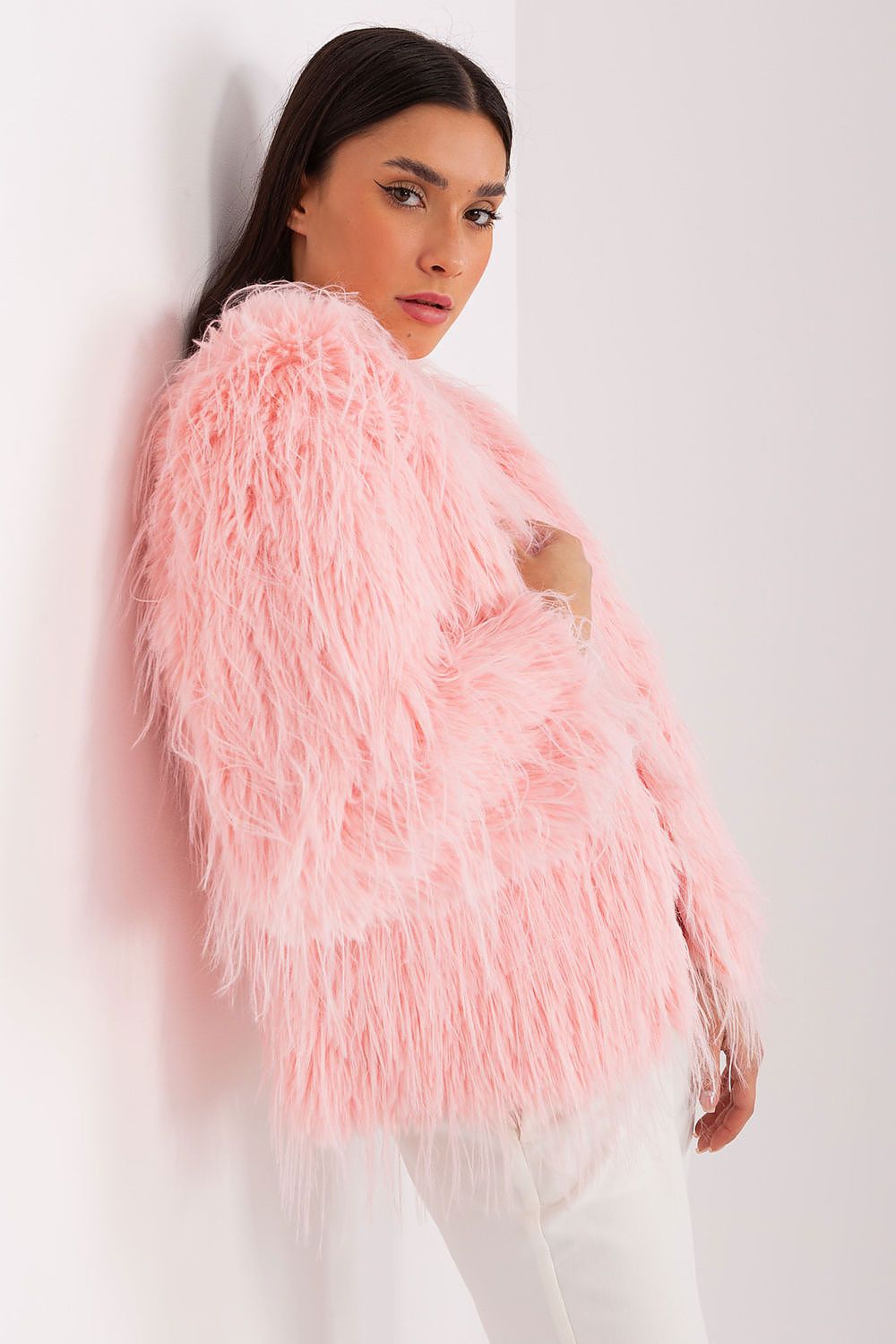 Giacca con pelliccia sintetica - Nibe Clothing