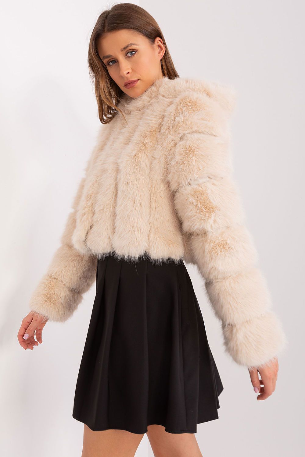 Giacca con pelliccia sintetica - Nibe Clothing