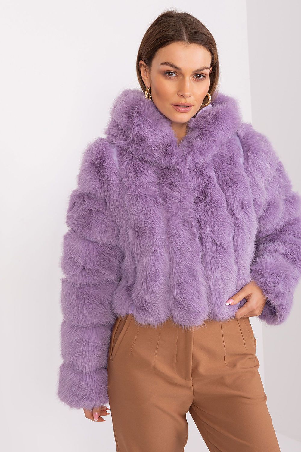 Giacca con pelliccia sintetica - Nibe Clothing