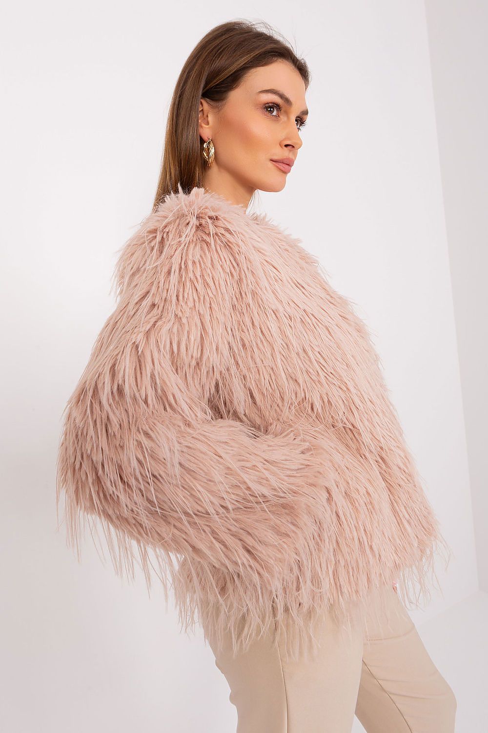 Giacca con pelliccia sintetica - Nibe Clothing