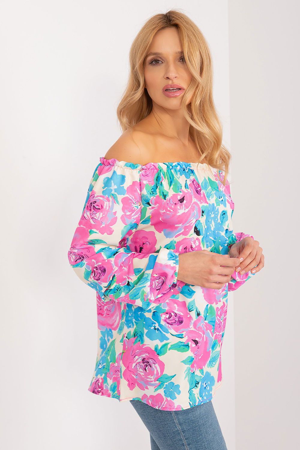Camicetta con motivo floreale - Nibe Clothing