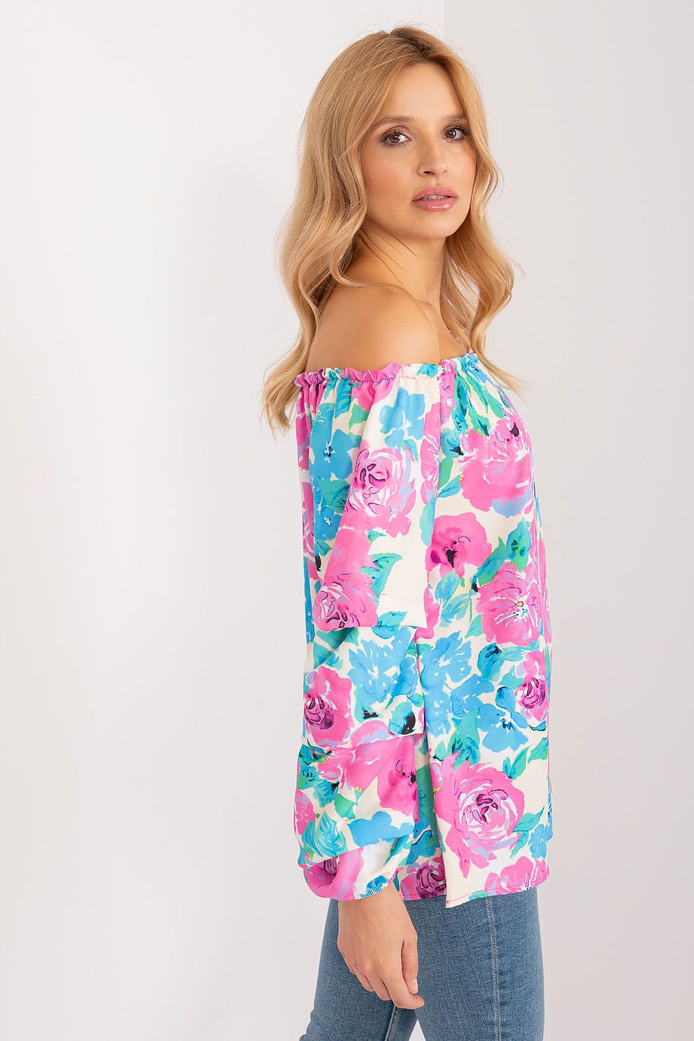 Camicetta con motivo floreale - Nibe Clothing