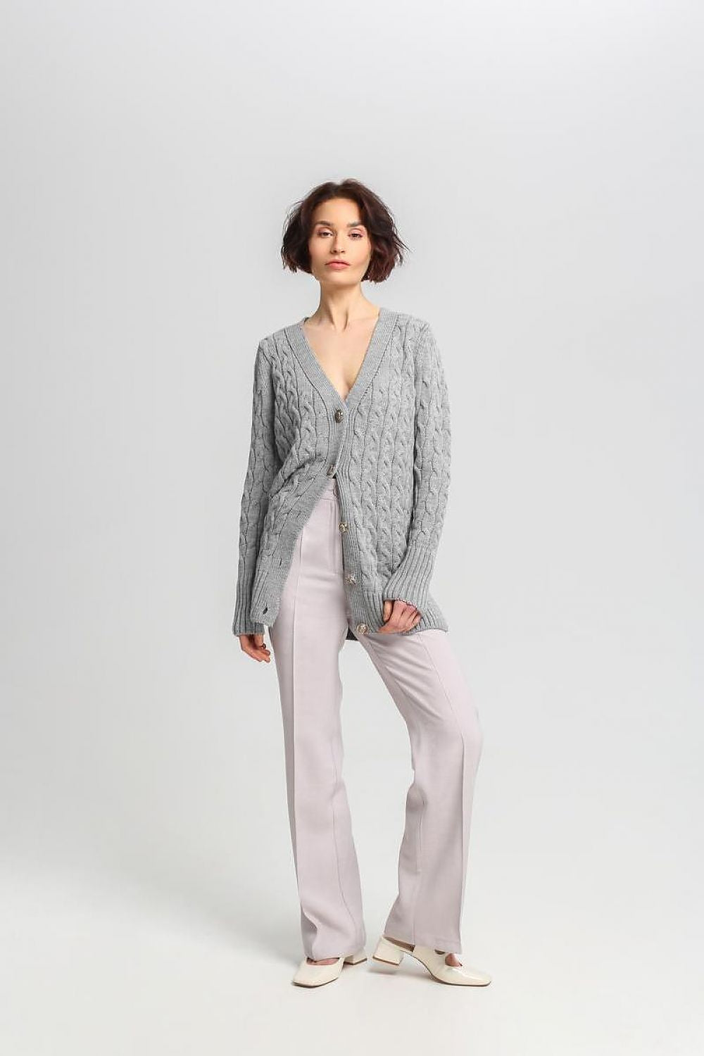 Cardigan con bottoni - Nibe Clothing