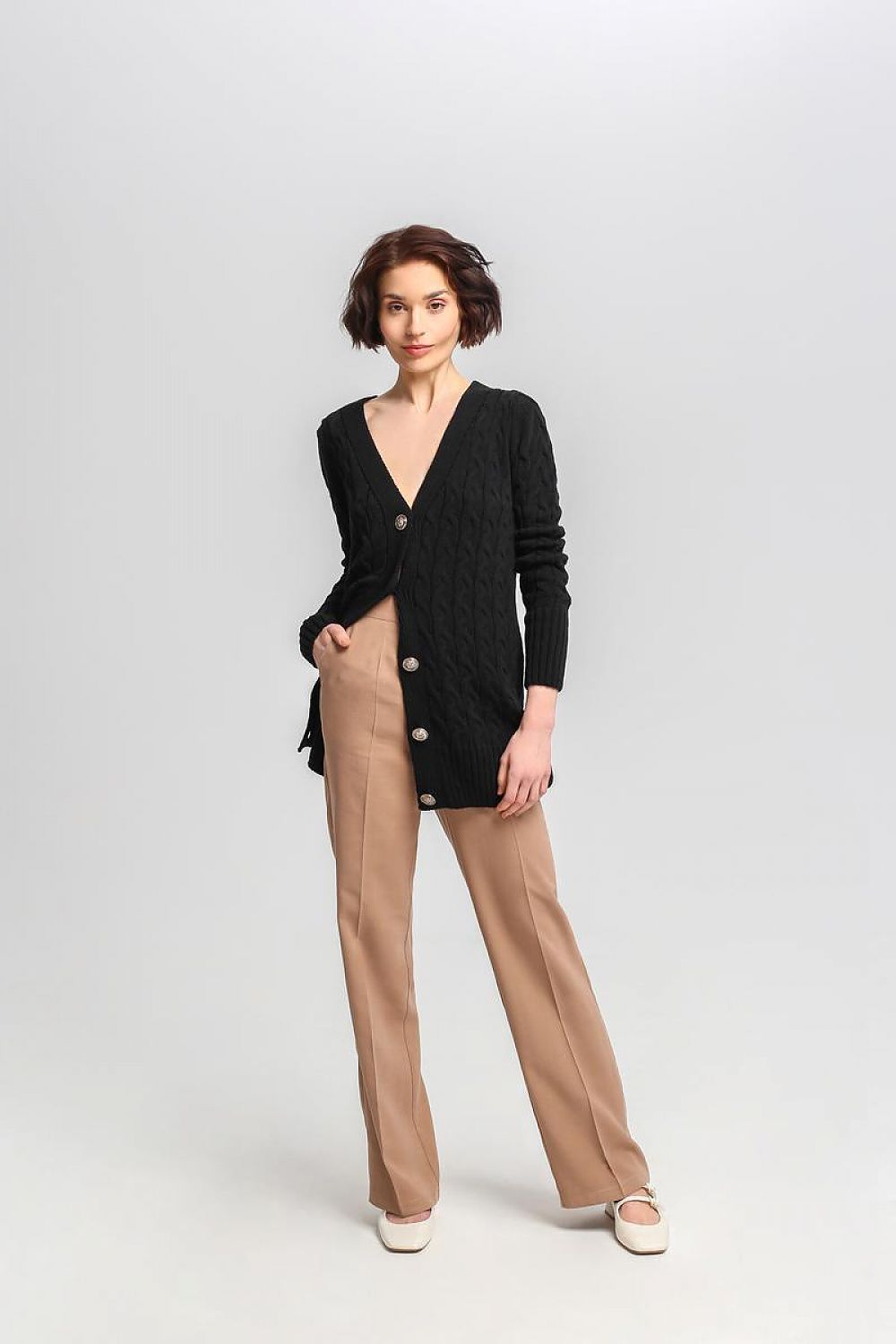 Cardigan con bottoni - Nibe Clothing