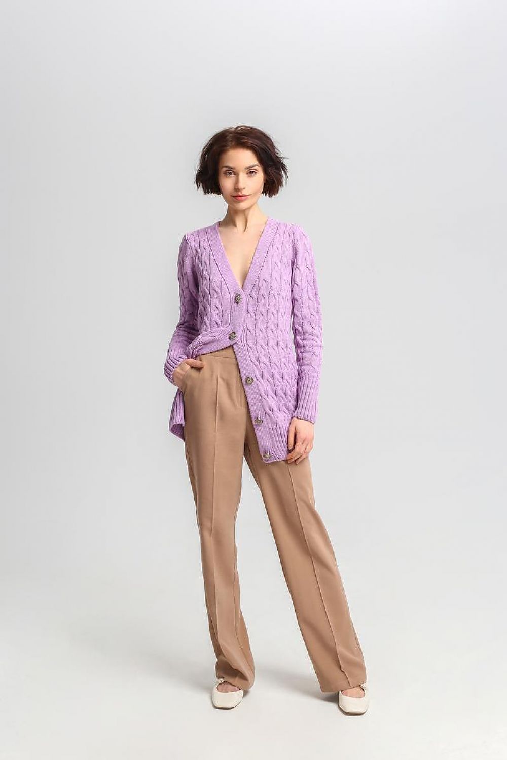 Cardigan con bottoni - Nibe Clothing