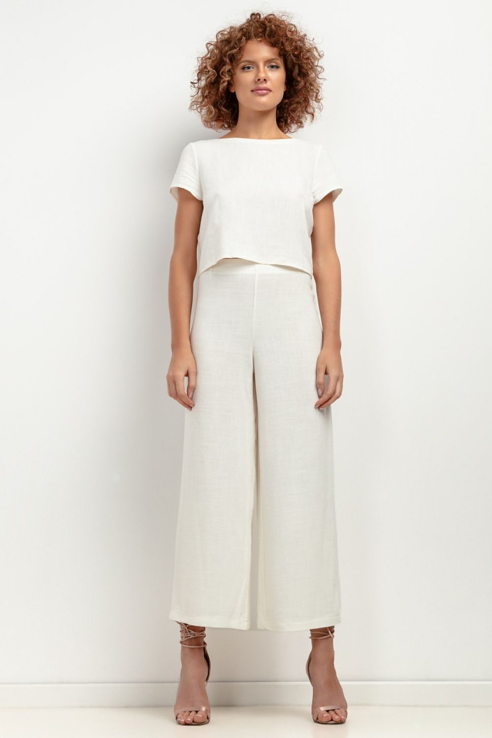 Pantaloni gamba larga - Nibe Clothing