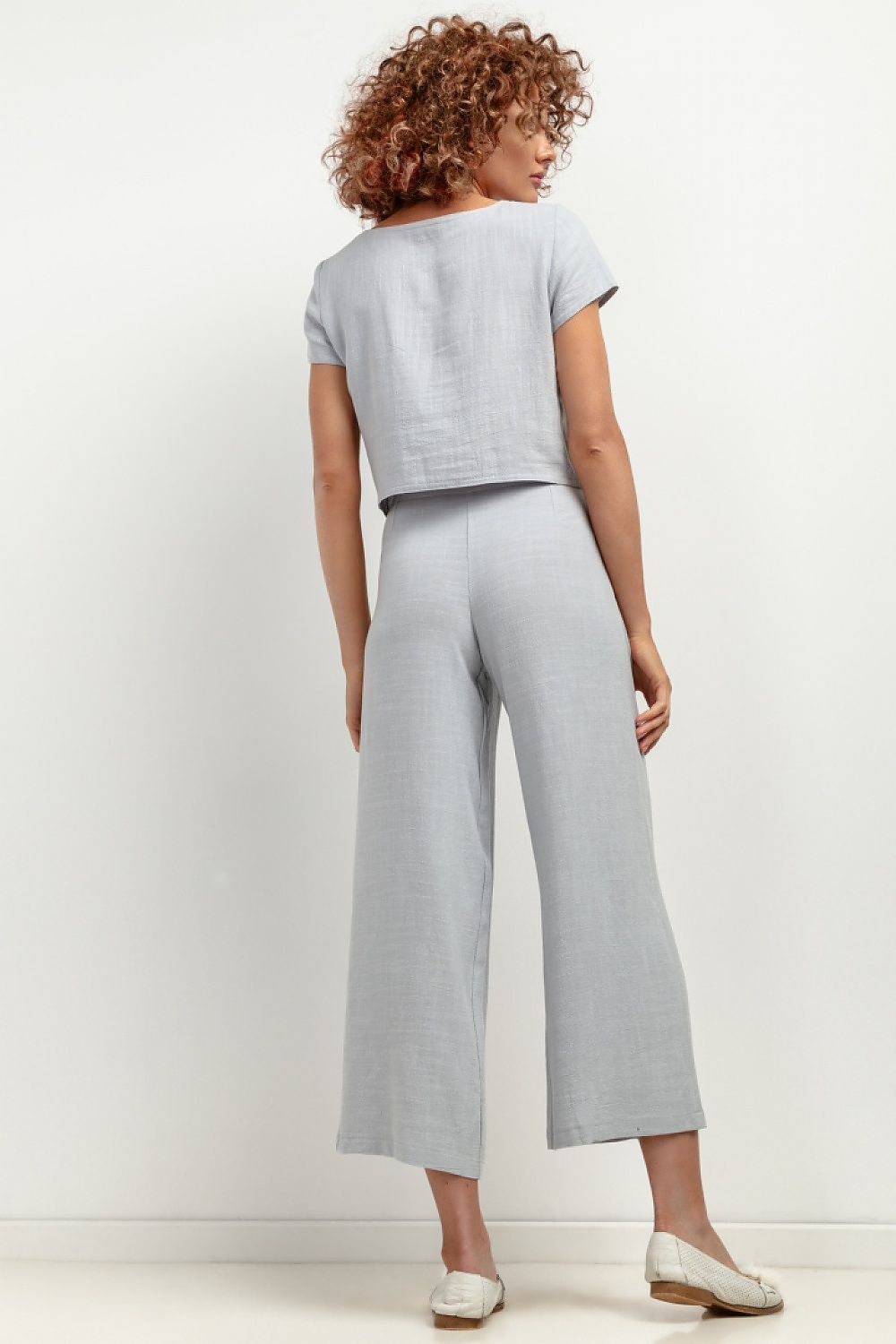 Pantaloni gamba larga - Nibe Clothing