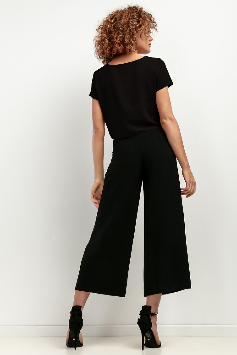 Pantaloni gamba larga - Nibe Clothing