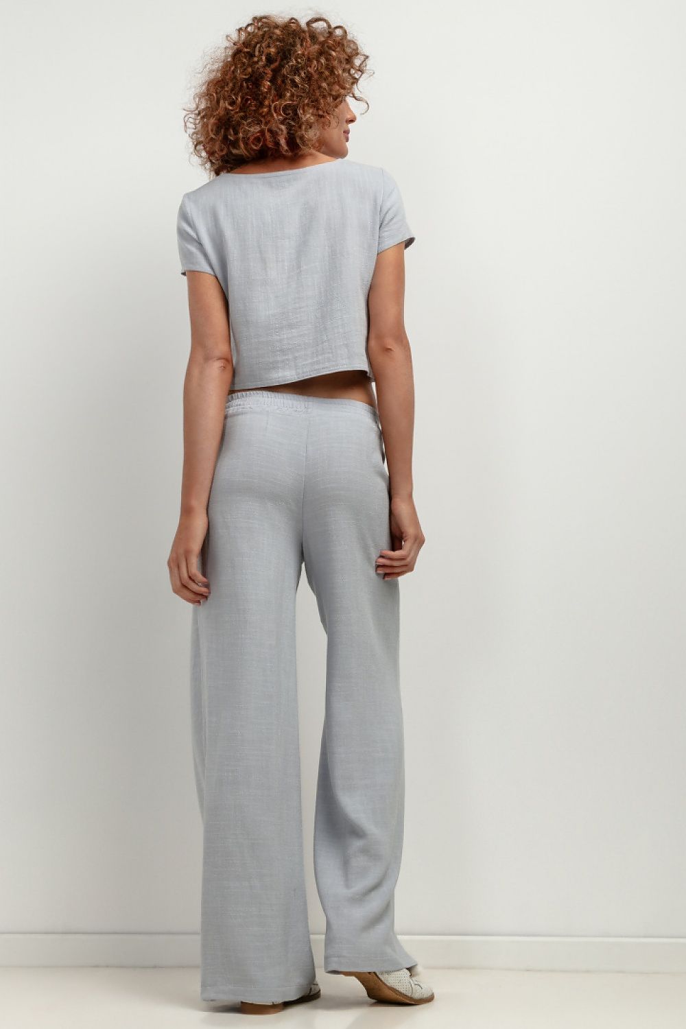Pantaloni gamba larga - Nibe Clothing