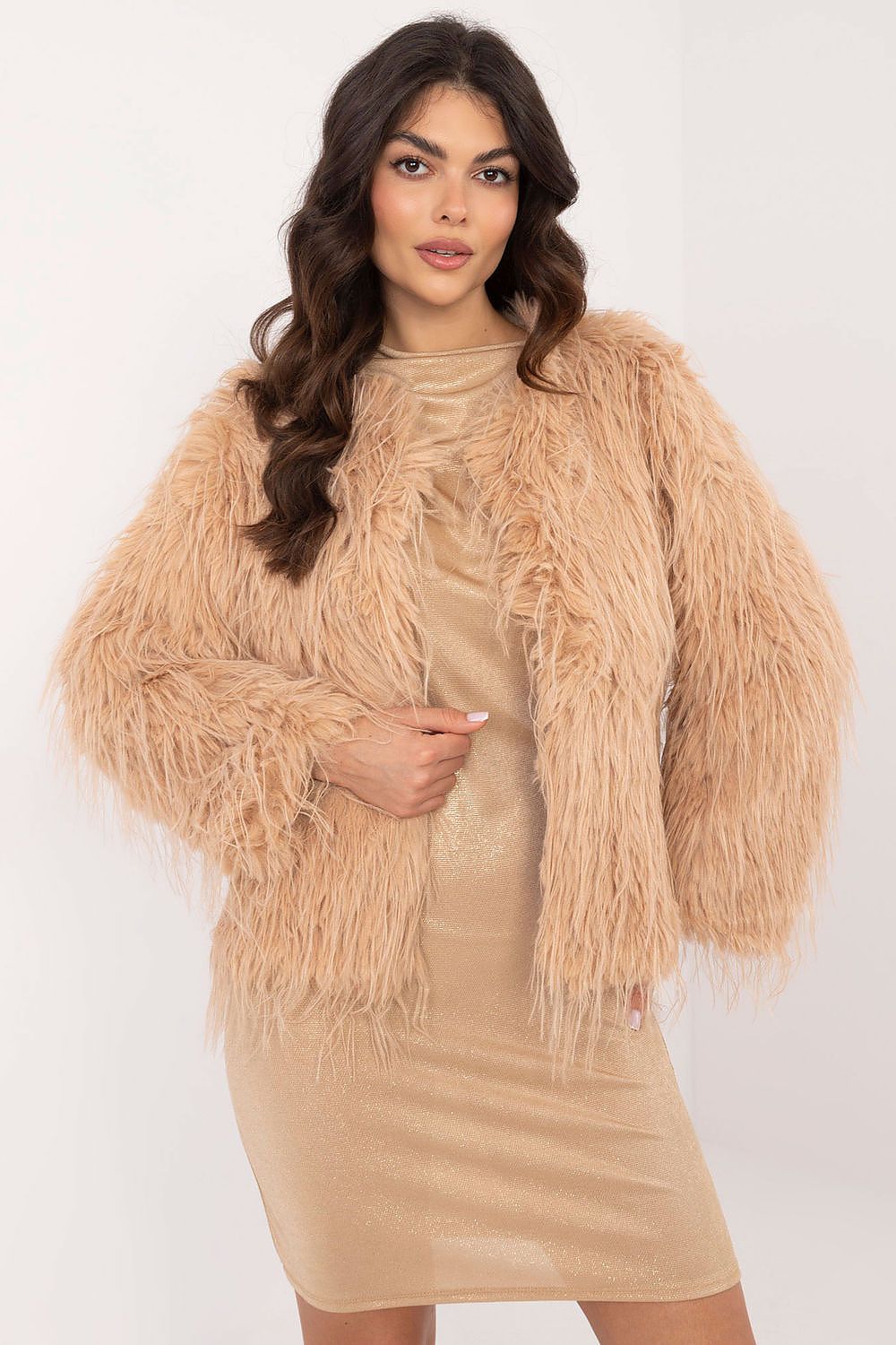 Giacca con pelliccia sintetica - Nibe Clothing
