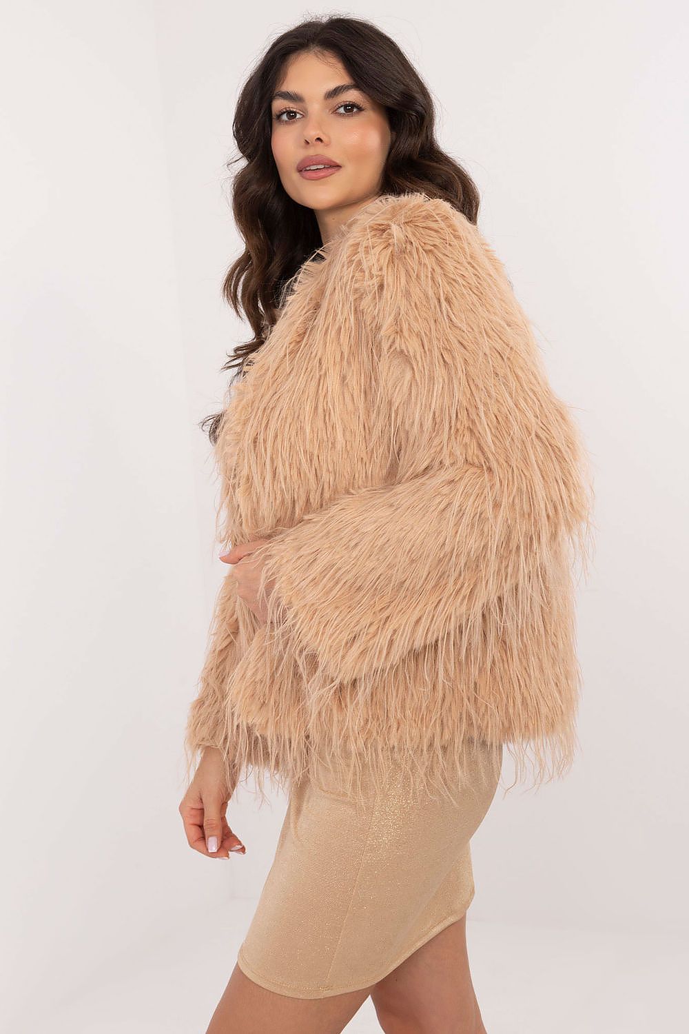 Giacca con pelliccia sintetica - Nibe Clothing