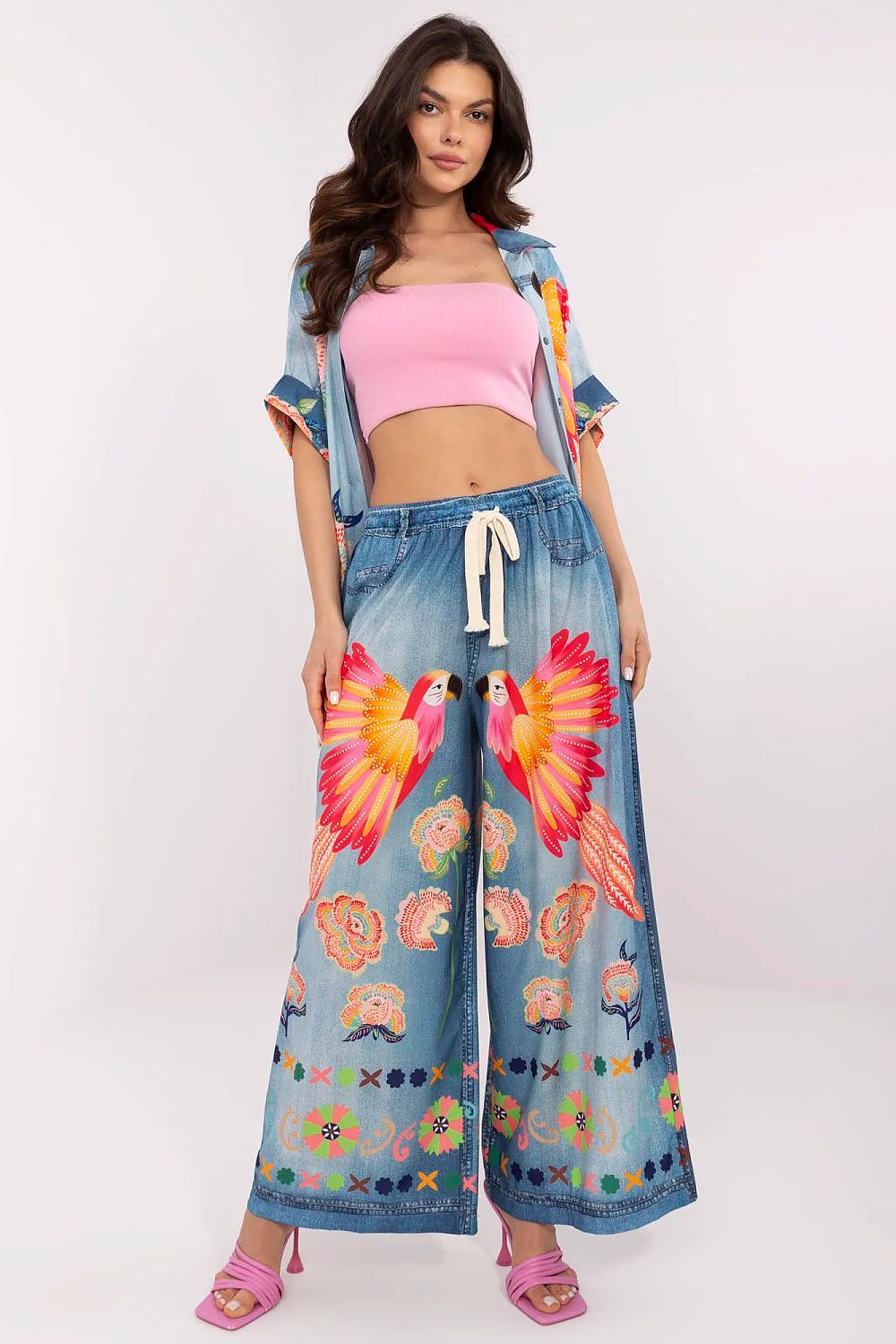 Pantaloni palazzo - Nibe Clothing