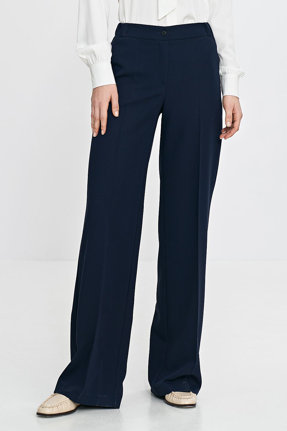 Pantaloni gamba larga - Nibe Clothing