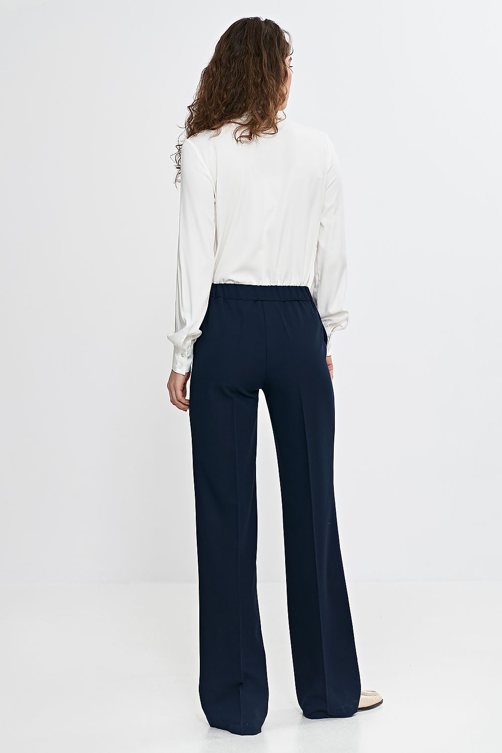 Pantaloni gamba larga - Nibe Clothing