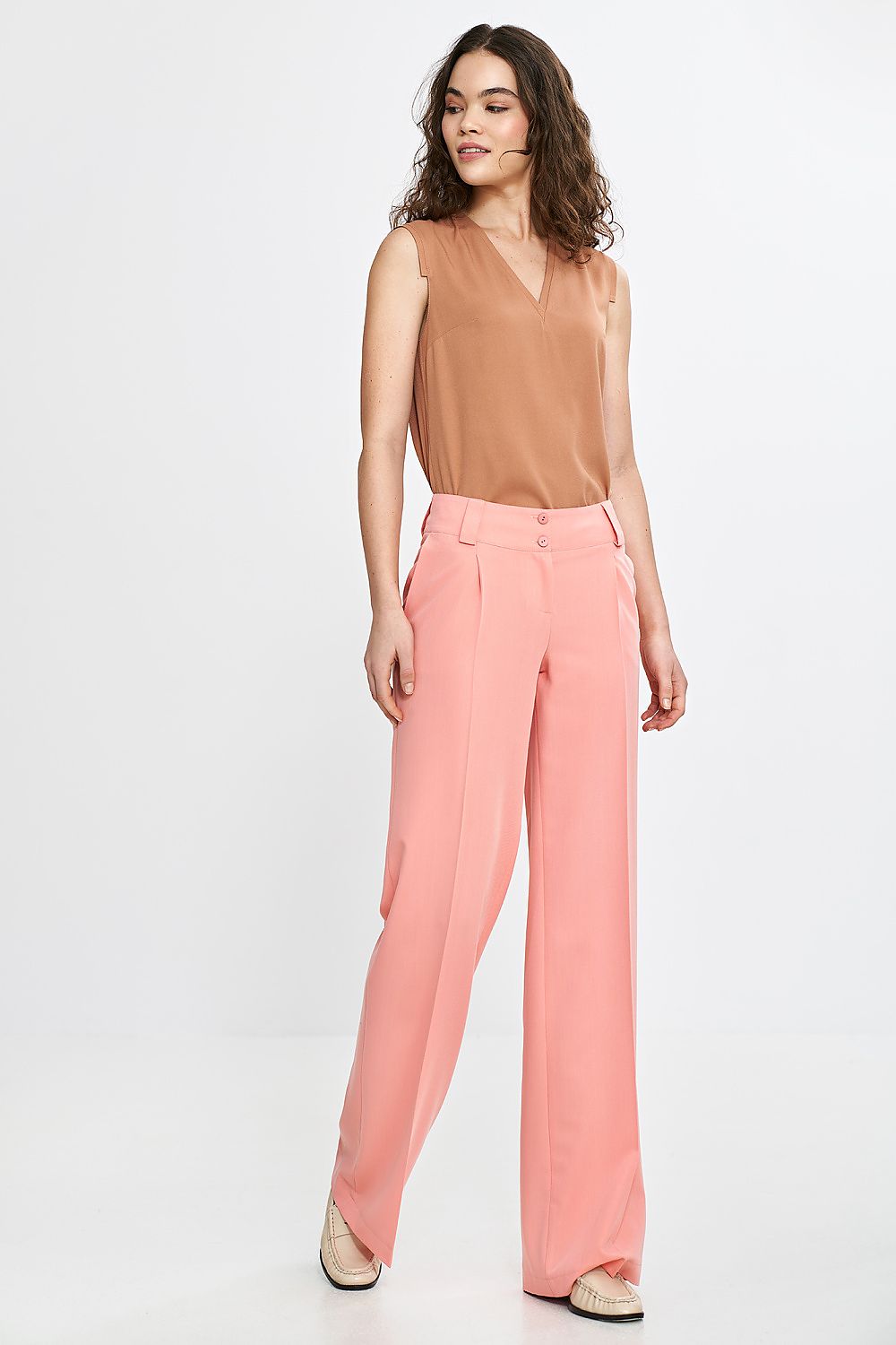 Pantaloni gamba larga - Nibe Clothing