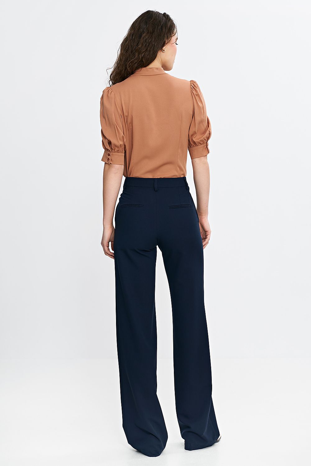 Pantaloni gamba larga - Nibe Clothing