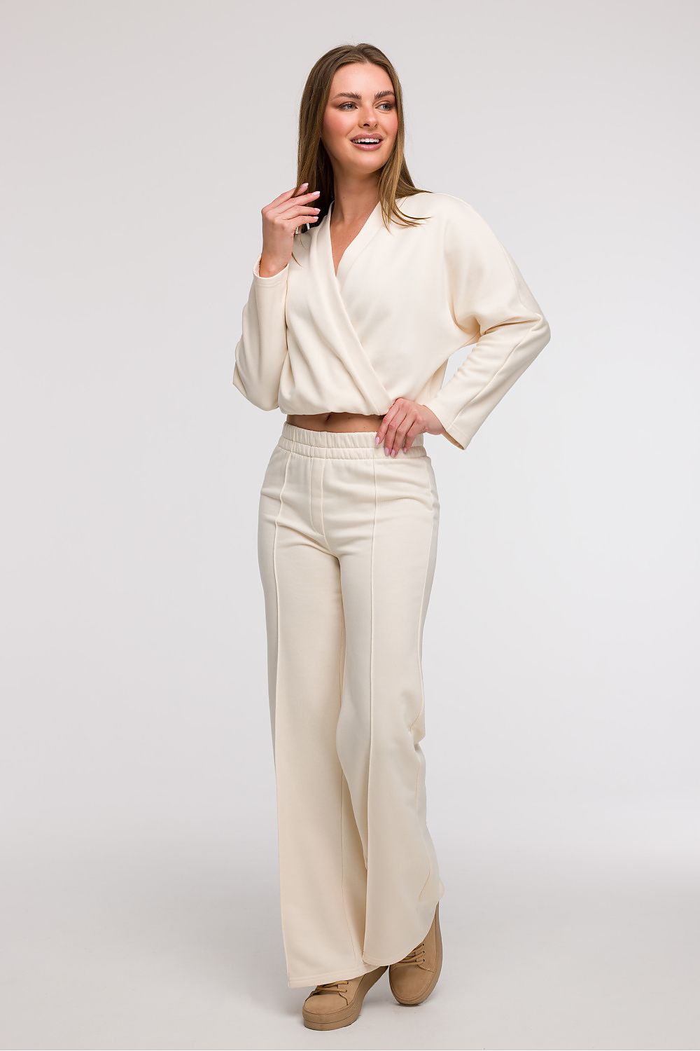 Pantaloni a gamba larga - Nibe Clothing