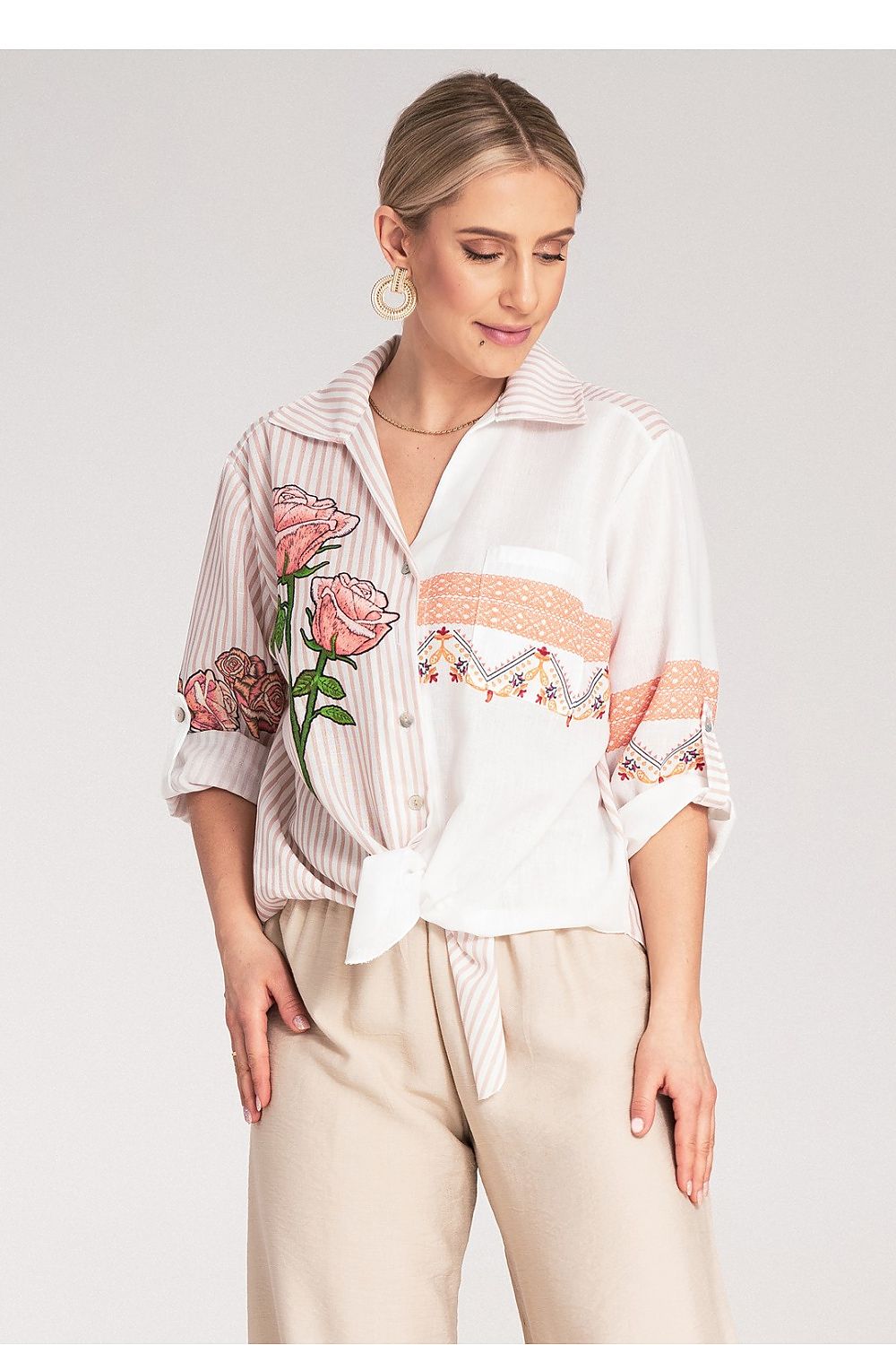 Camicia a righe - Nibe Clothing