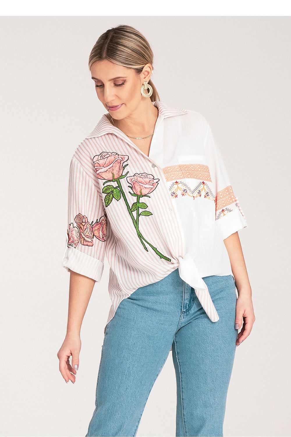 Camicia a righe - Nibe Clothing