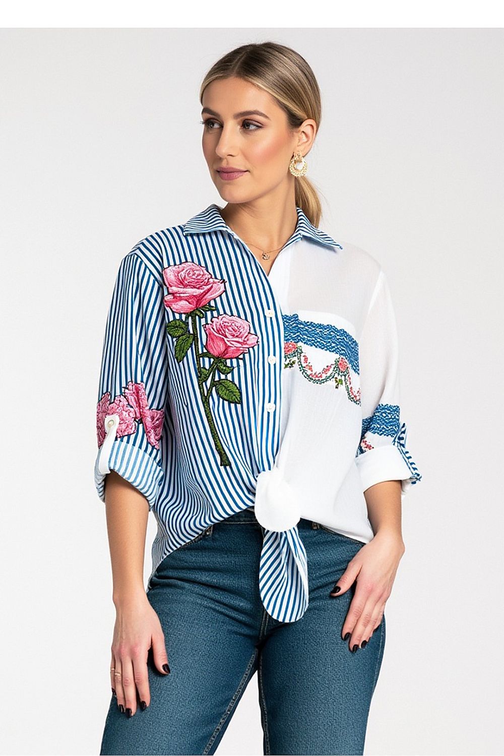 Camicia a righe - Nibe Clothing