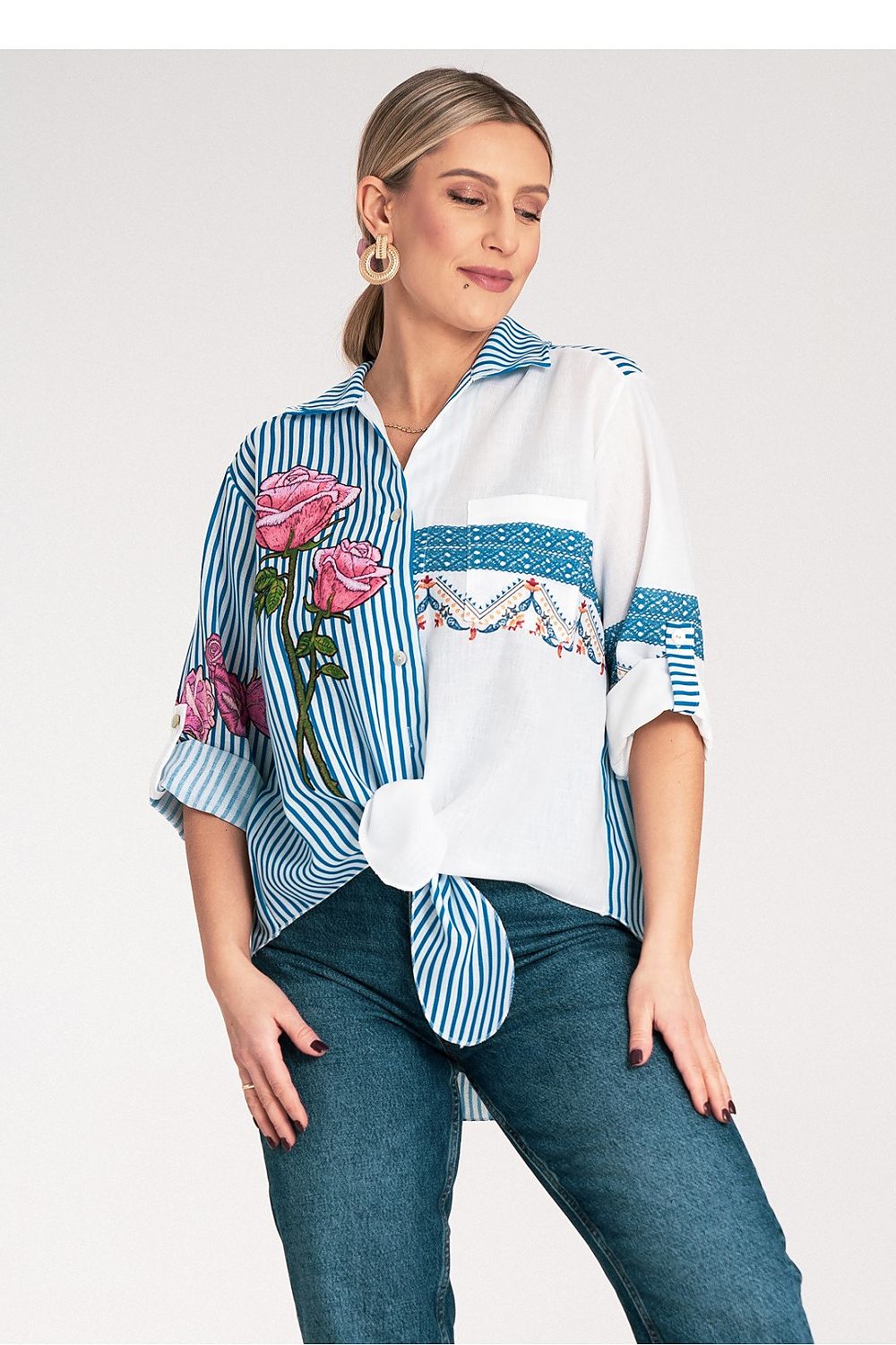 Camicia a righe - Nibe Clothing