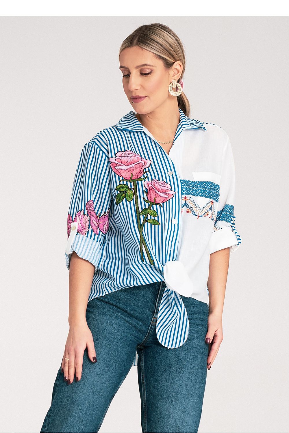 Camicia a righe - Nibe Clothing