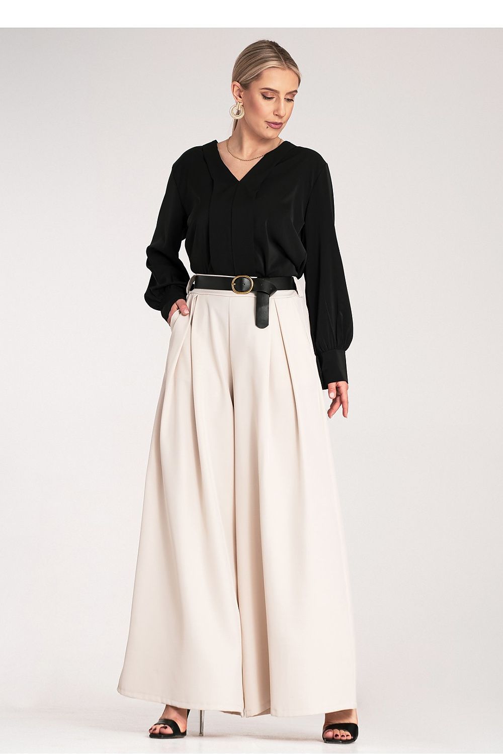 Pantaloni palazzo - Nibe Clothing