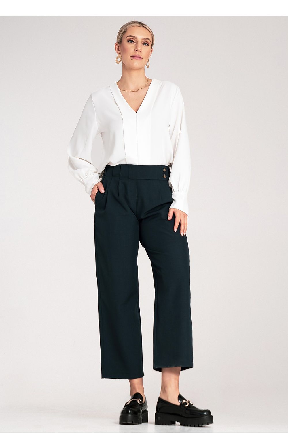 Pantaloni a vita alta - Nibe Clothing