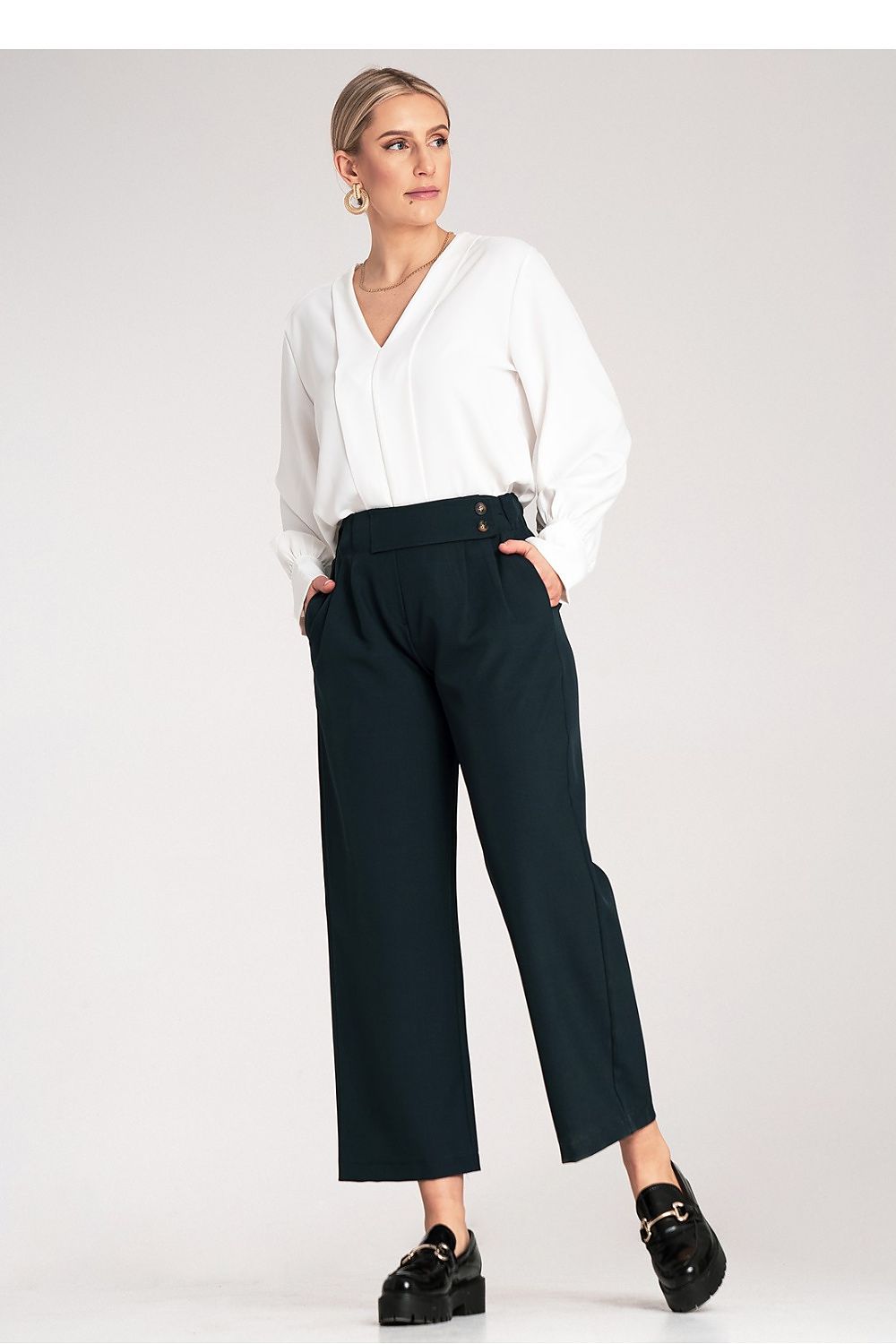 Pantaloni a vita alta - Nibe Clothing