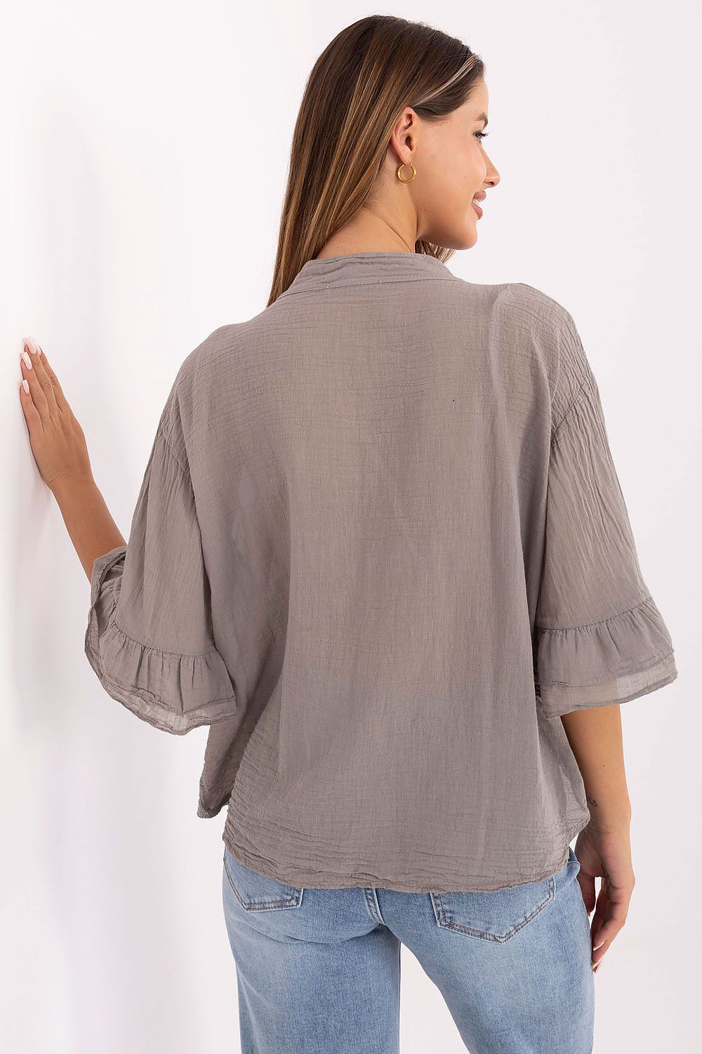 Camicia con volant - Nibe Clothing
