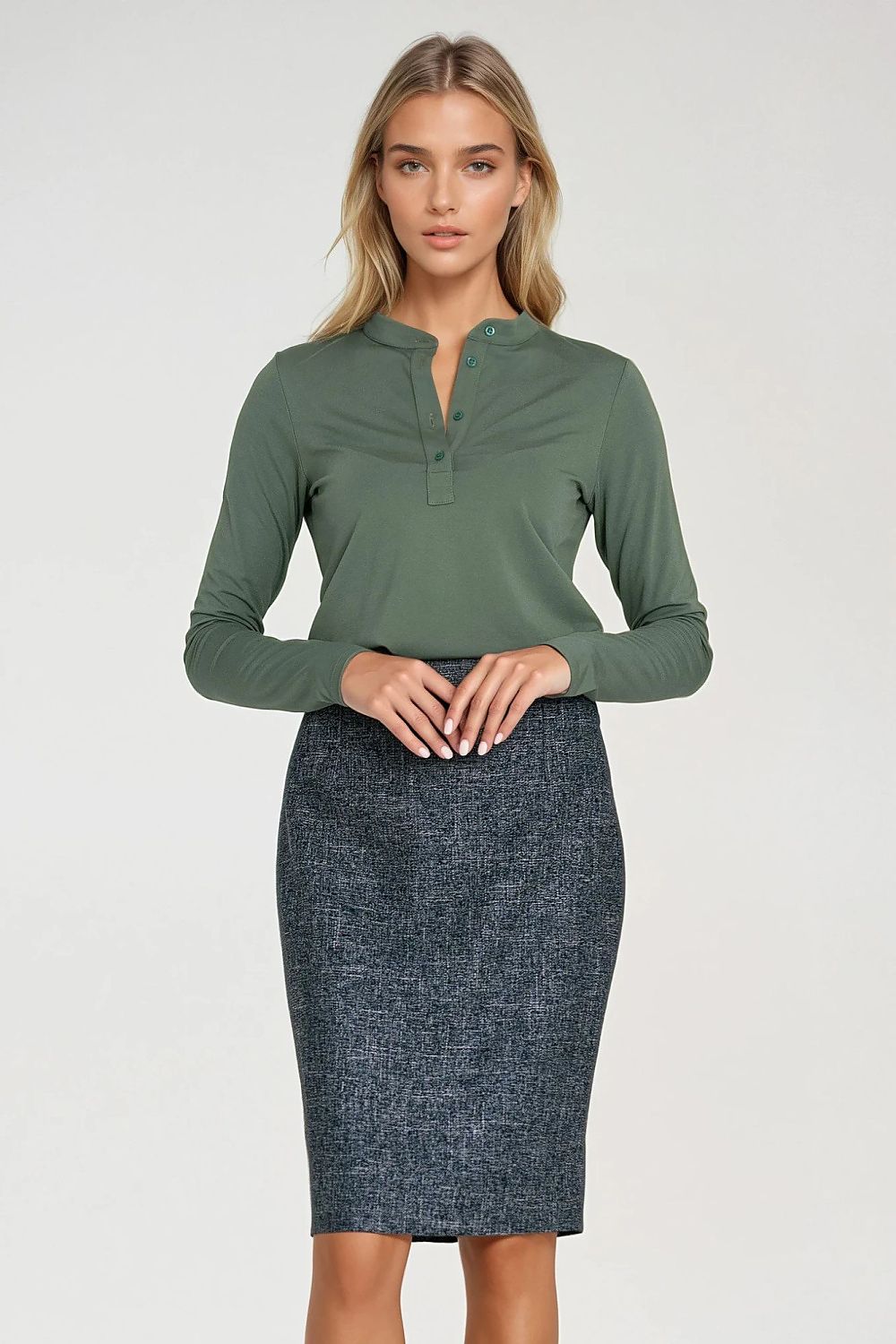 Camicetta con bottoni - Nibe Clothing