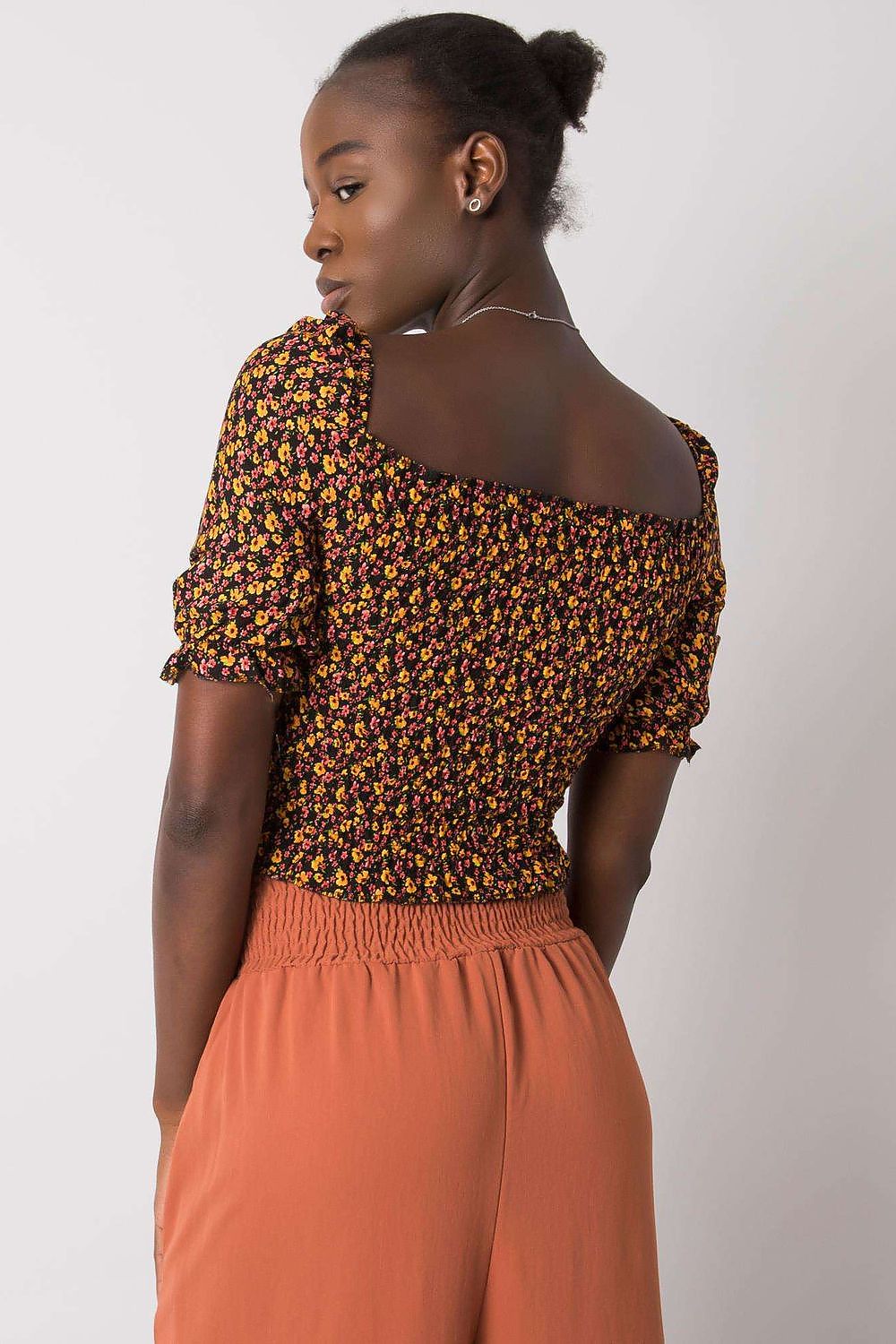 Camicetta con motivo floreale - Nibe Clothing
