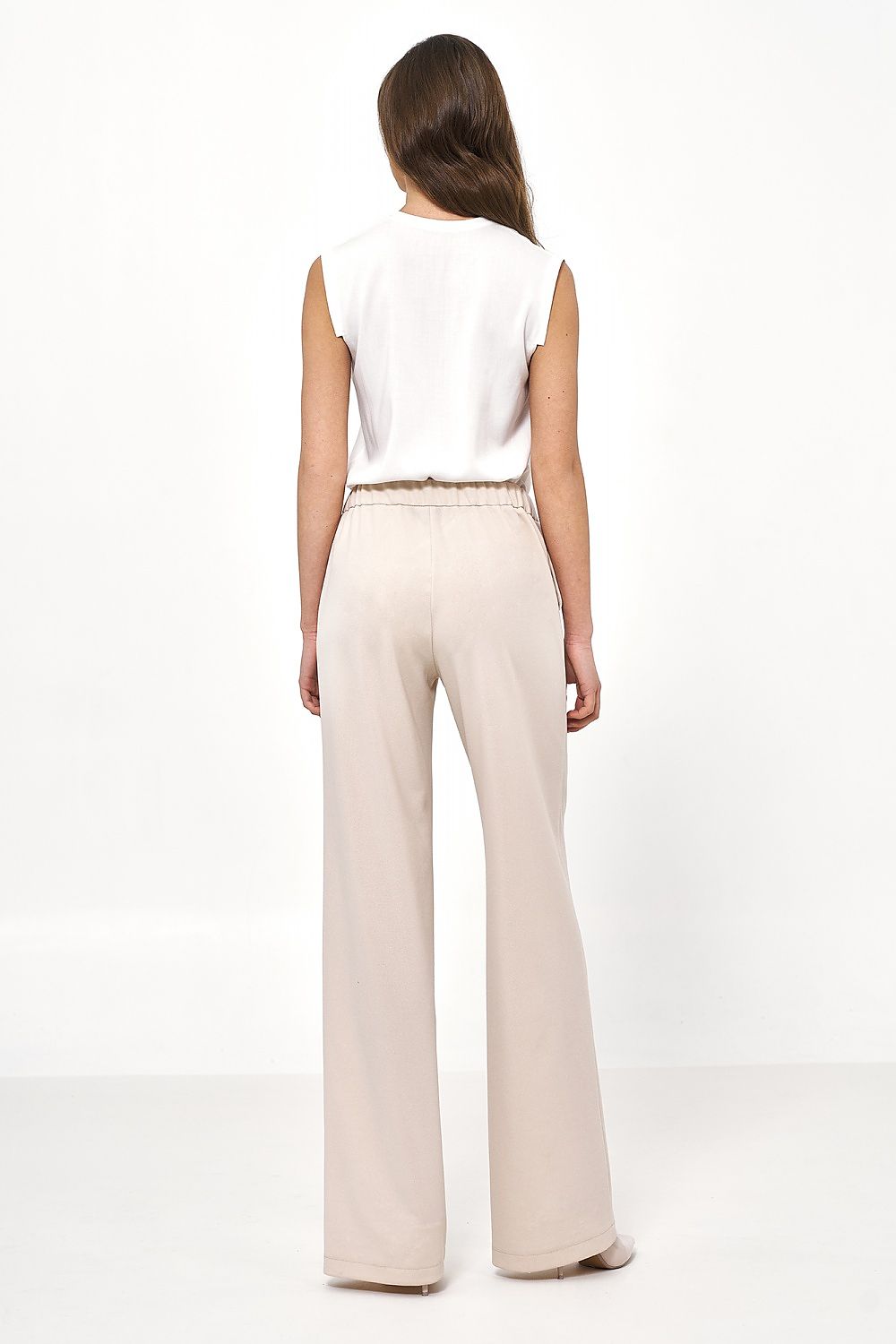 Pantaloni gamba larga - Nibe Clothing